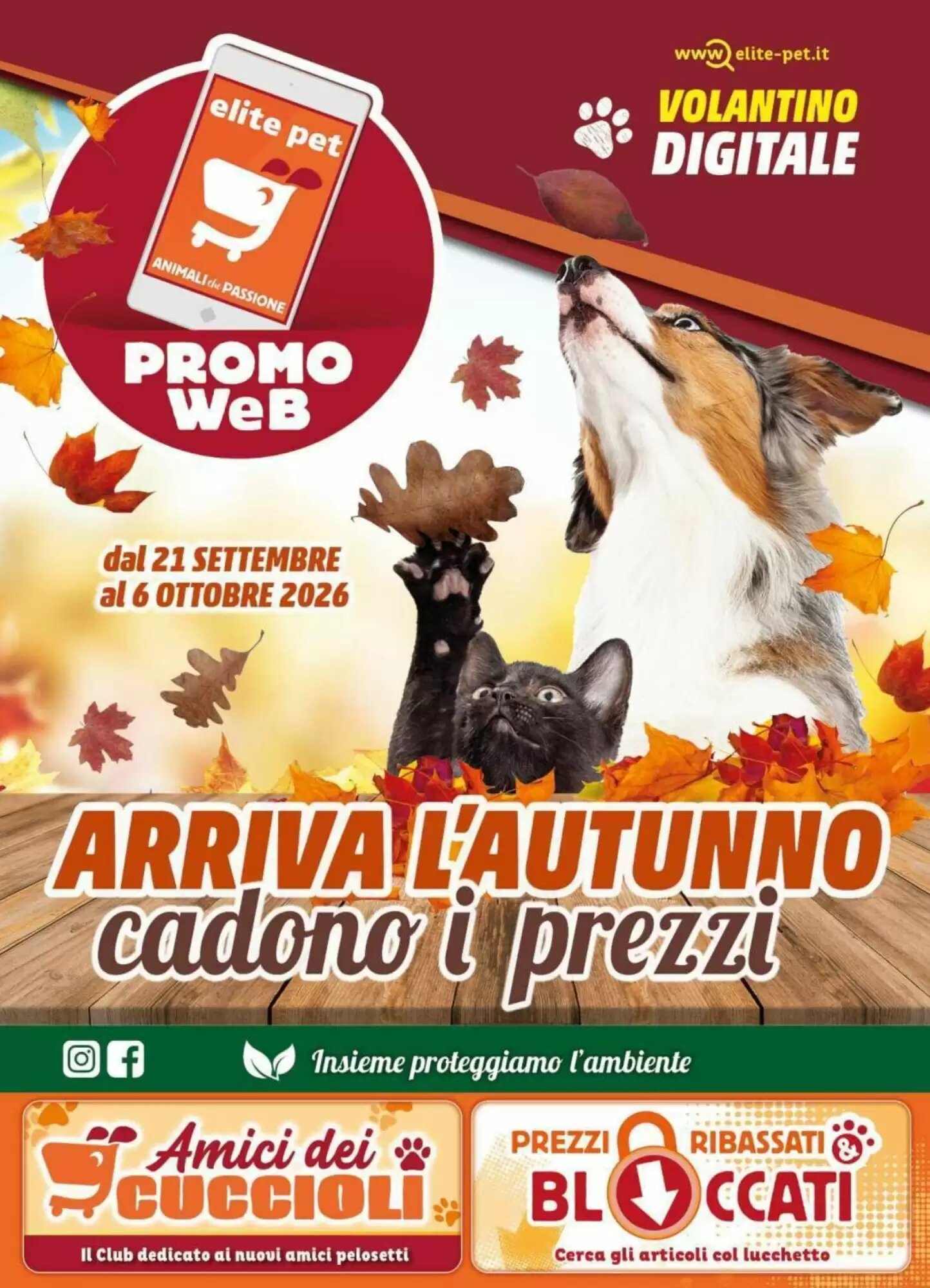 Volantino promozionale Elite Pet  valide dal 21/09/2026 - Pagina 1.