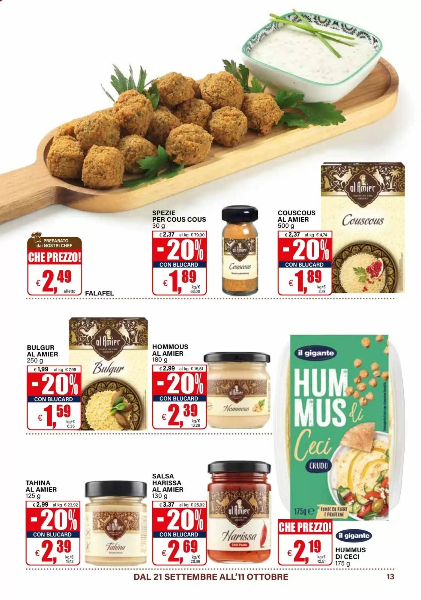 Volantino promozionale Il Gigante  valide dal 21/09/2026 - Pagina 13.
