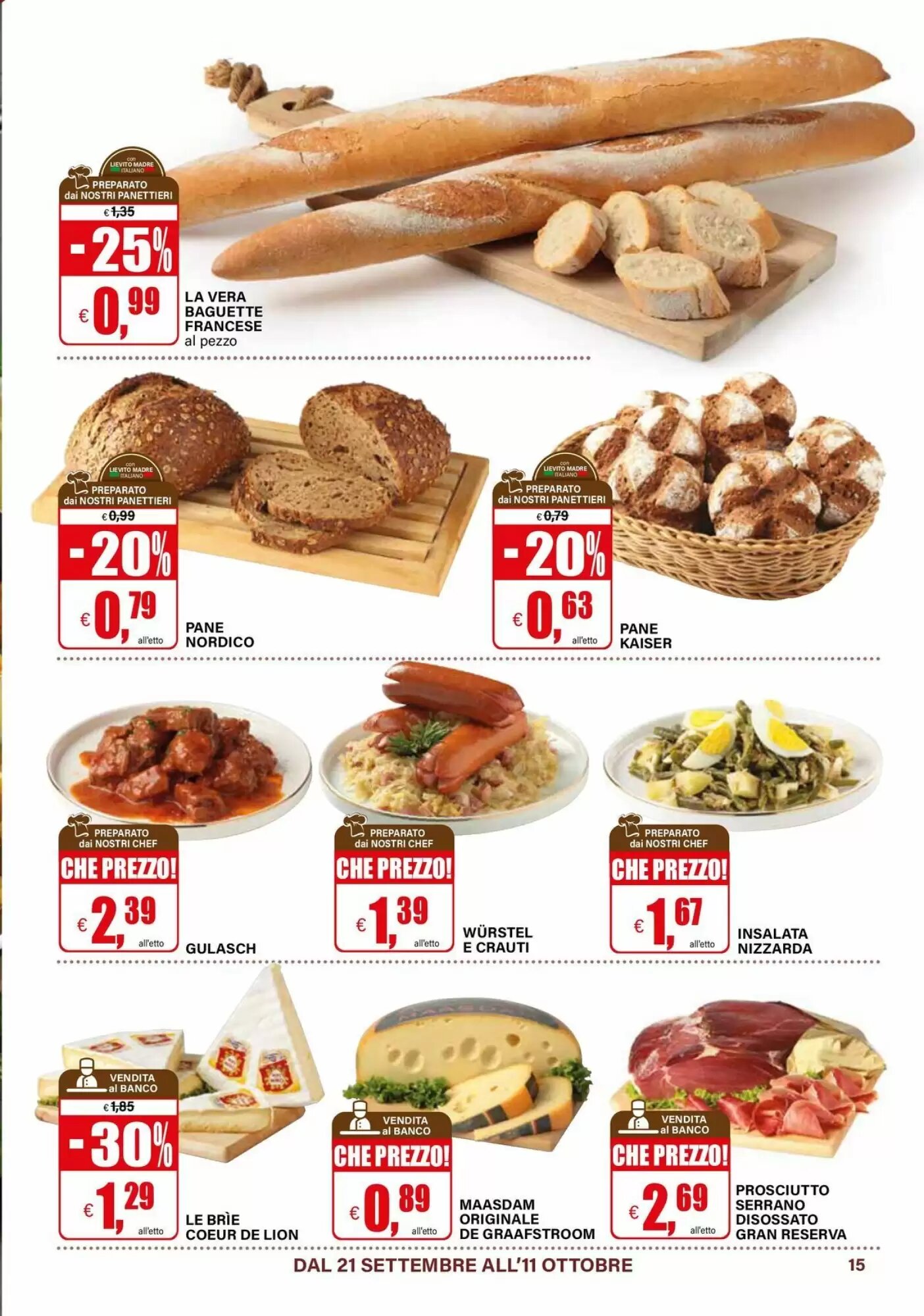 Volantino promozionale Il Gigante  valide dal 21/09/2026 - Pagina 15.