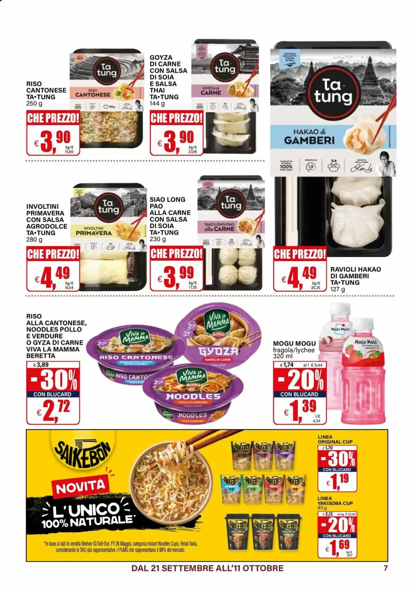 Volantino promozionale Il Gigante  valide dal 21/09/2026 - Pagina 7.