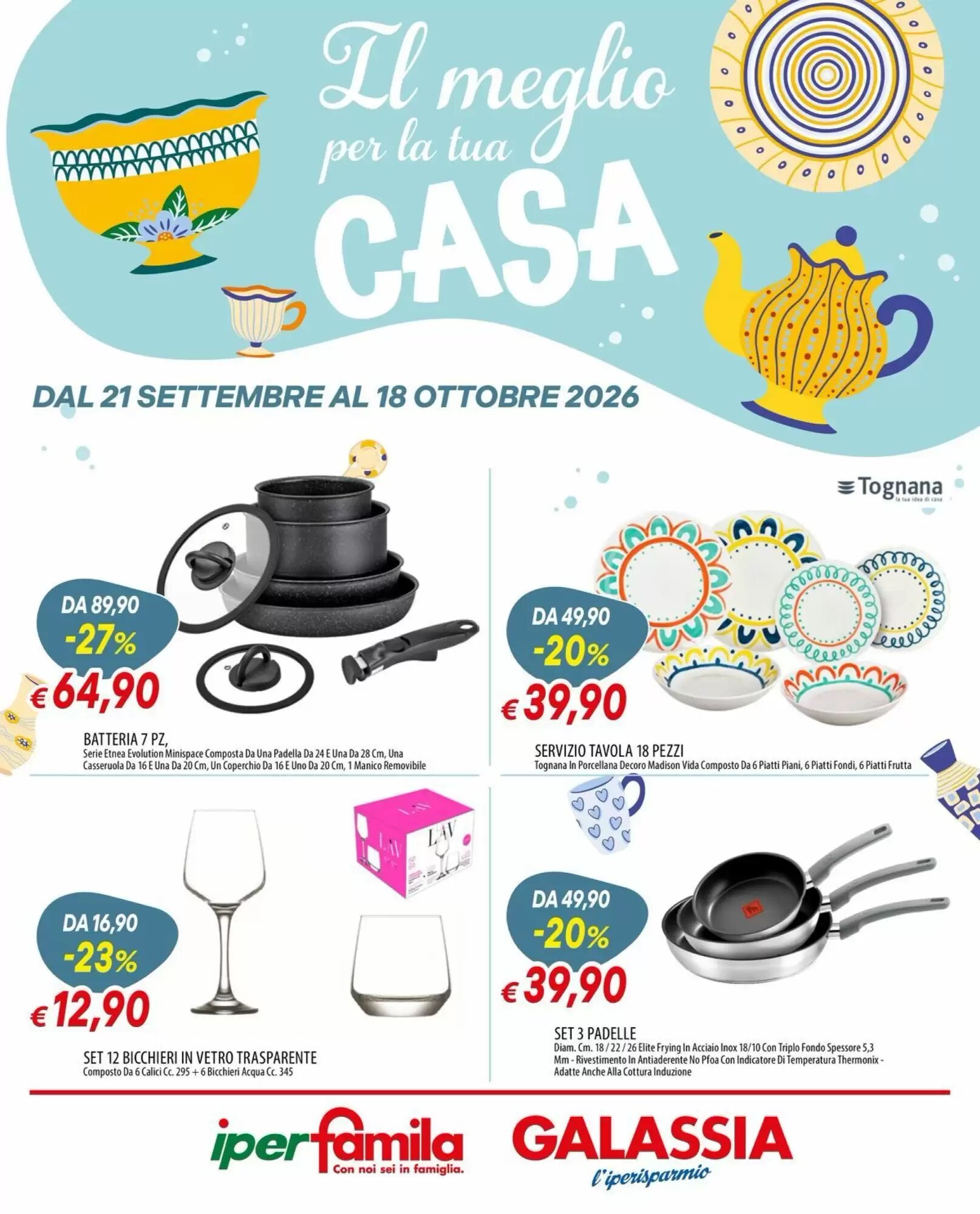 Volantino promozionale IperFamila  valide dal 21/09/2026 - Pagina 1.