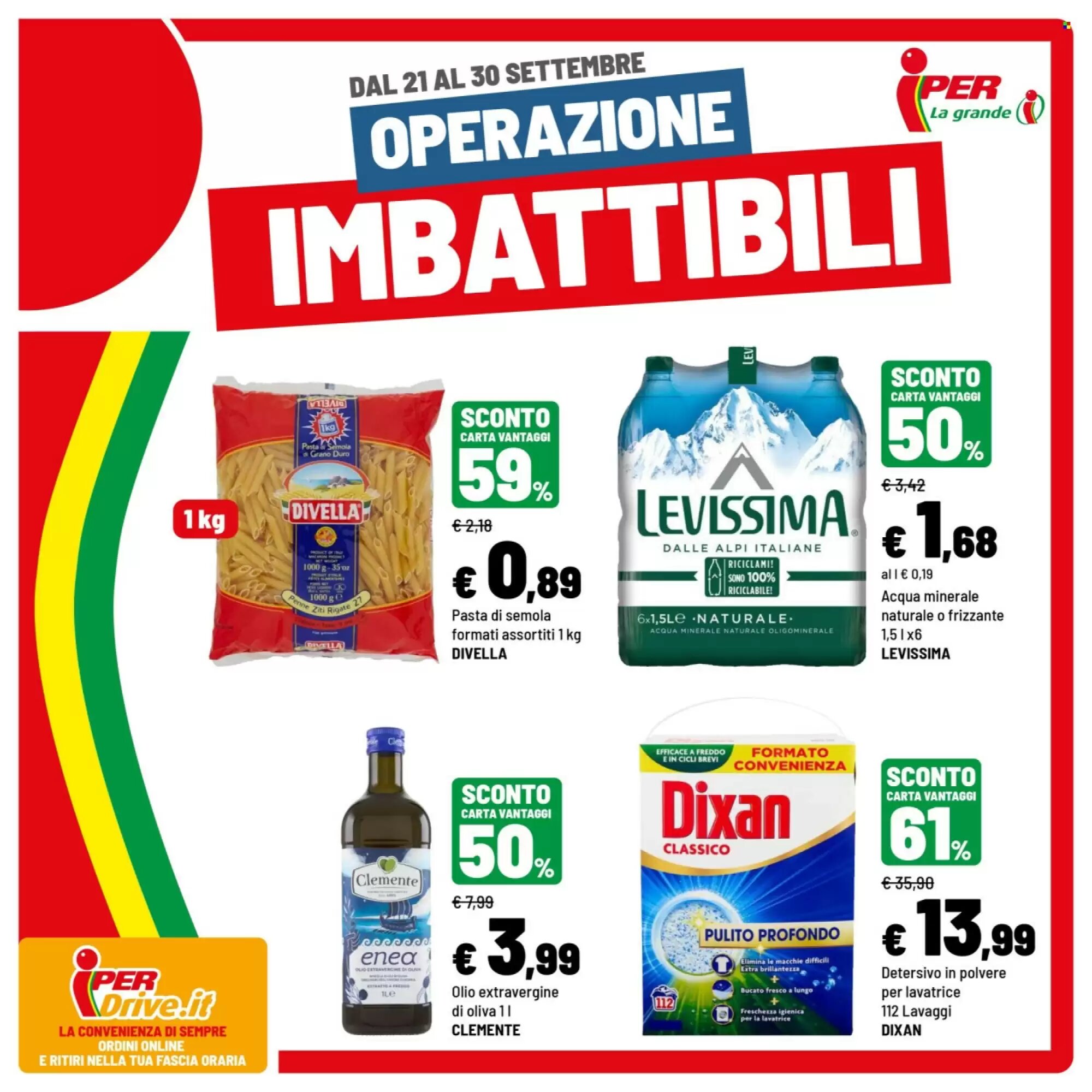 Volantino promozionale Iper La Grande  valide dal 21/09/2026 - Pagina 1.