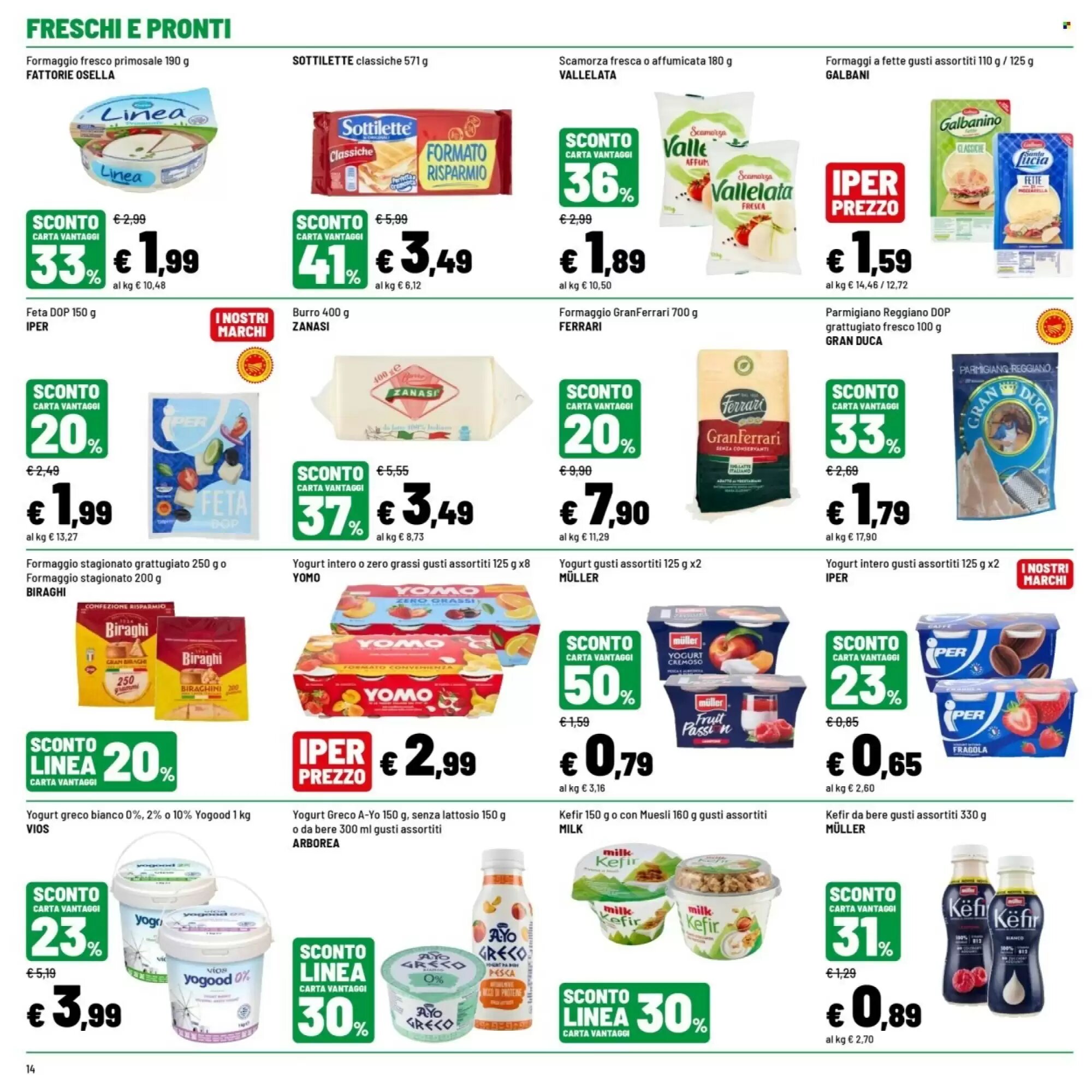 Volantino promozionale Iper La Grande  valide dal 21/09/2026 - Pagina 14.