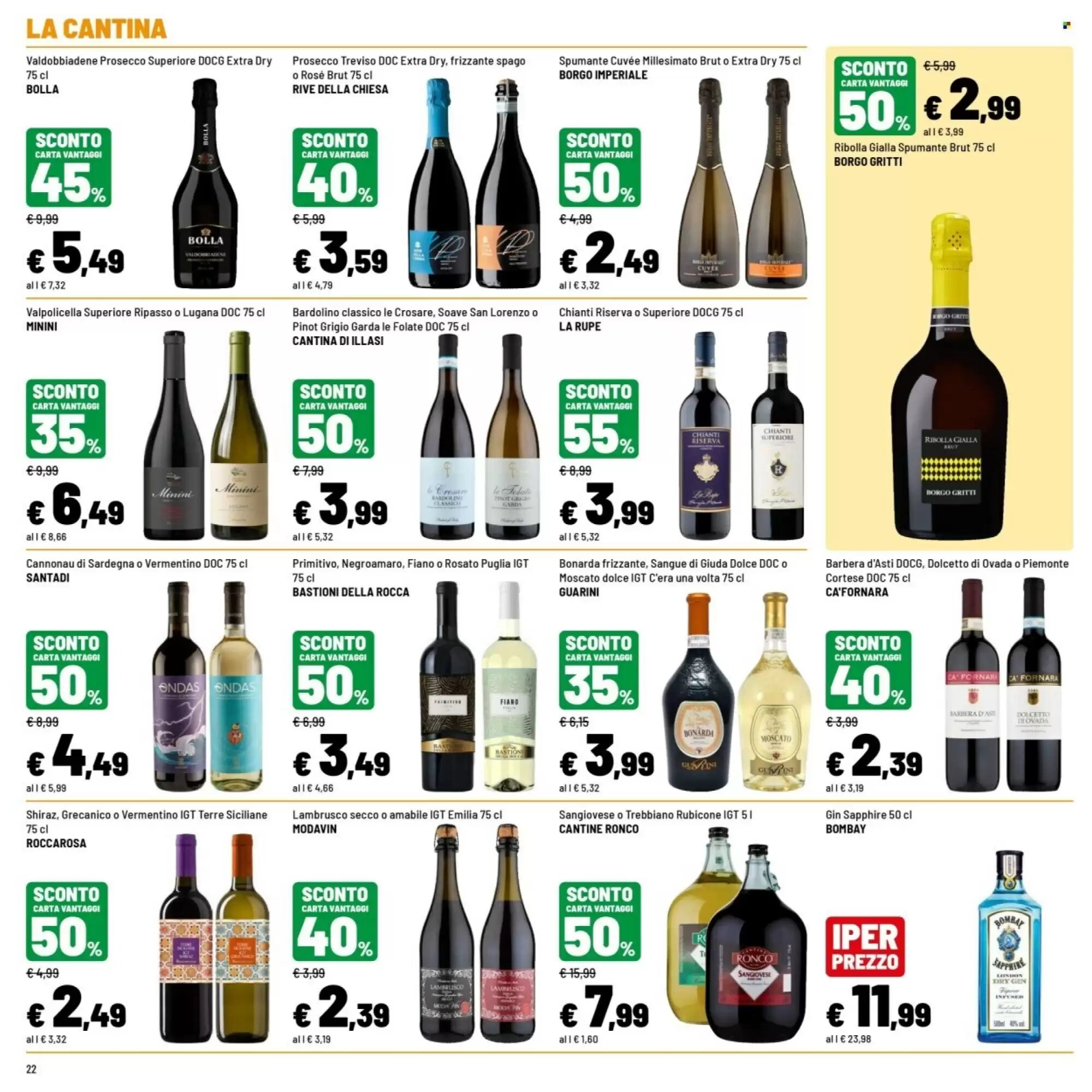Volantino promozionale Iper La Grande  valide dal 21/09/2026 - Pagina 22.