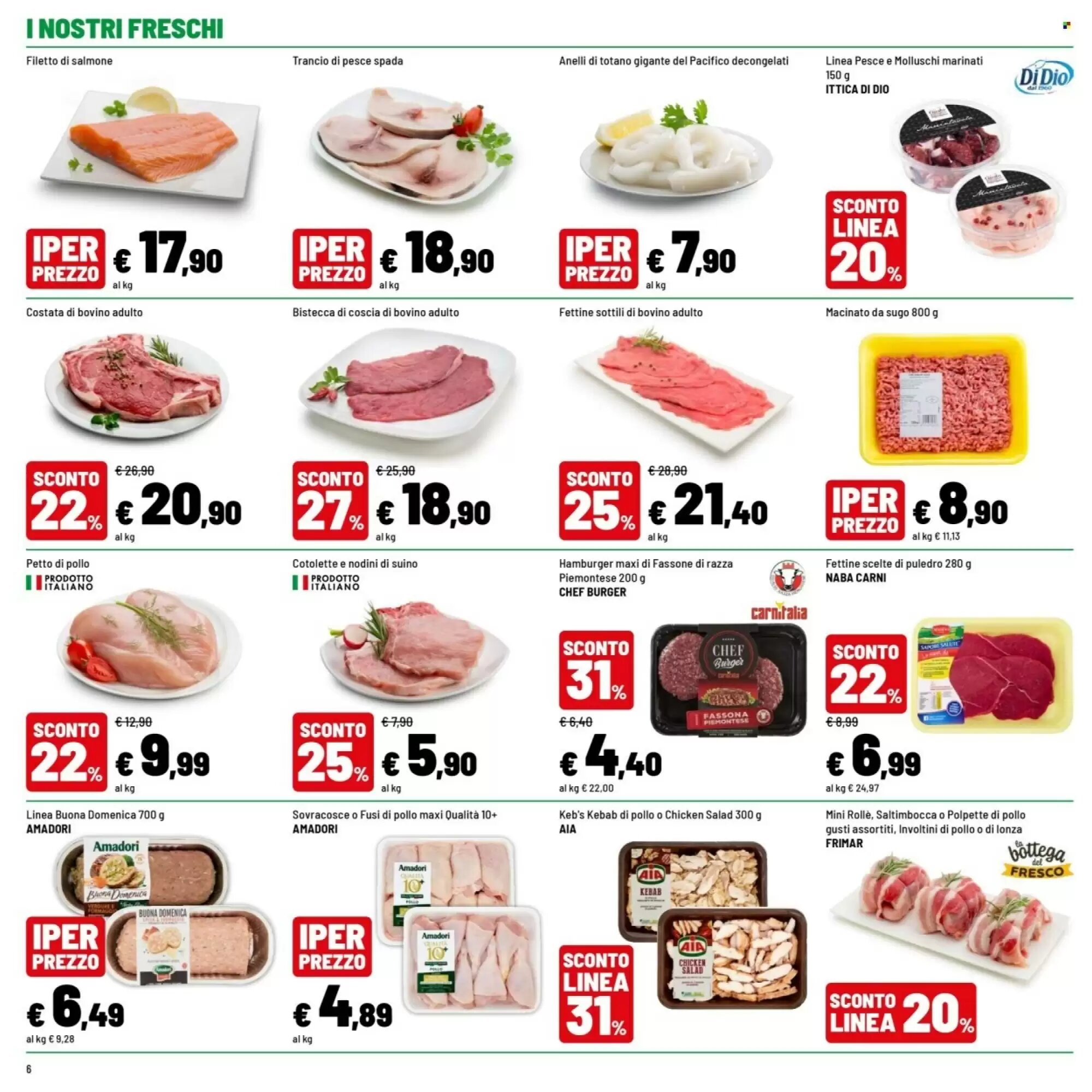 Volantino promozionale Iper La Grande  valide dal 21/09/2026 - Pagina 6.