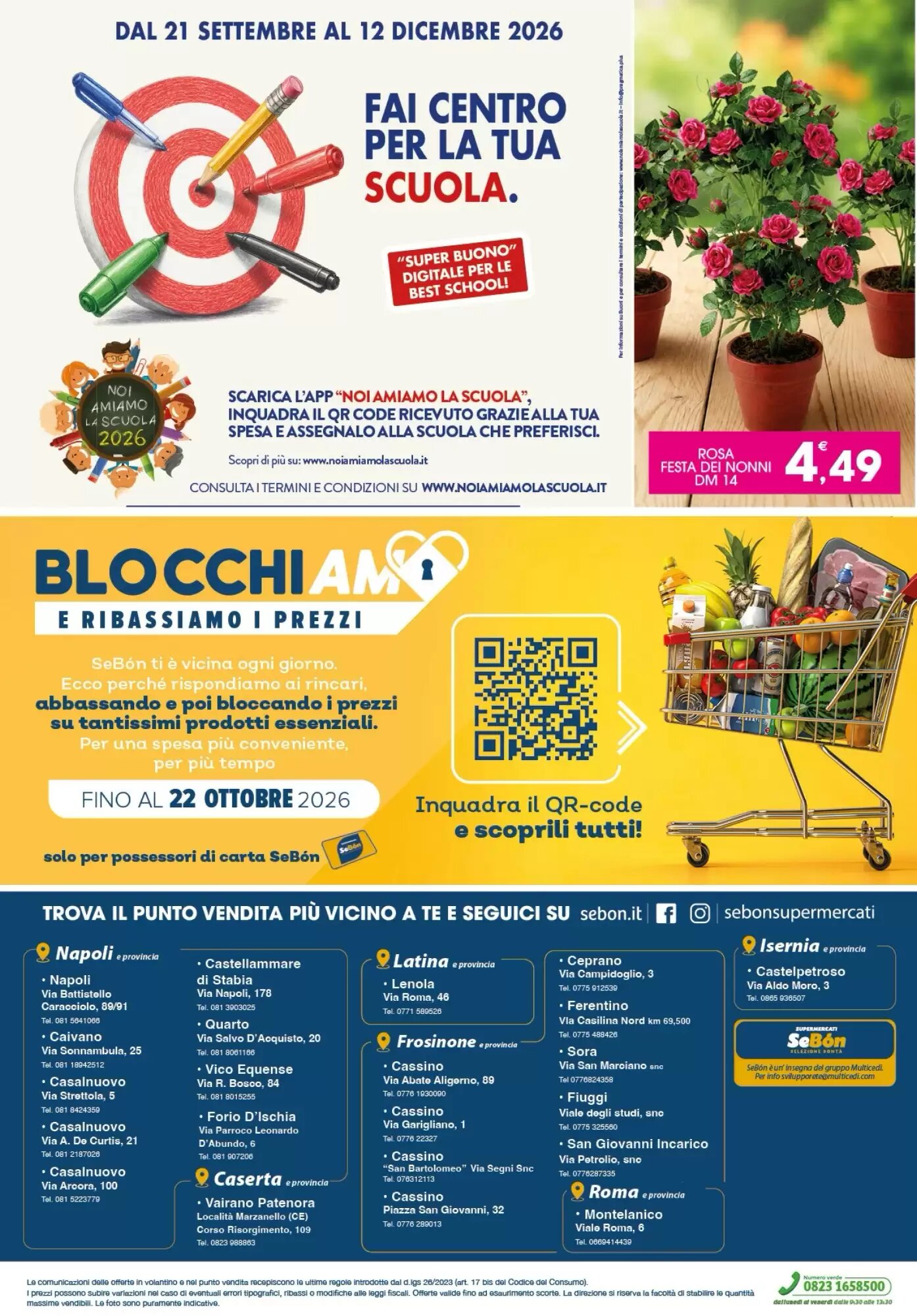 Volantino promozionale SeBón Supermercati  valide dal 21/09/2026 - Pagina 12.