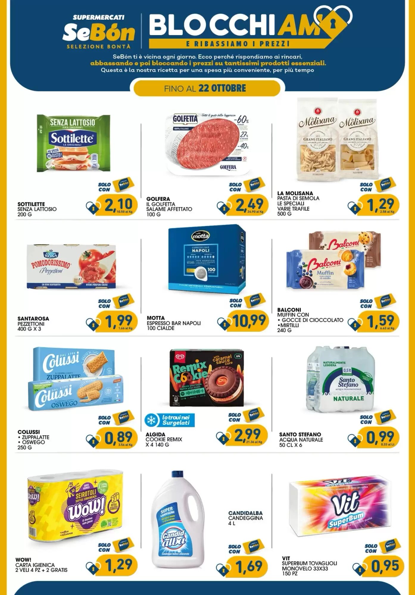 Volantino promozionale SeBón Supermercati  valide dal 21/09/2026 - Pagina 13.