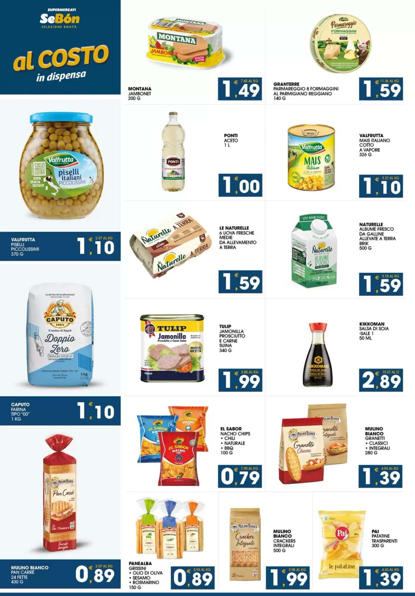 Volantino promozionale SeBón Supermercati  valide dal 21/09/2026 - Pagina 8.