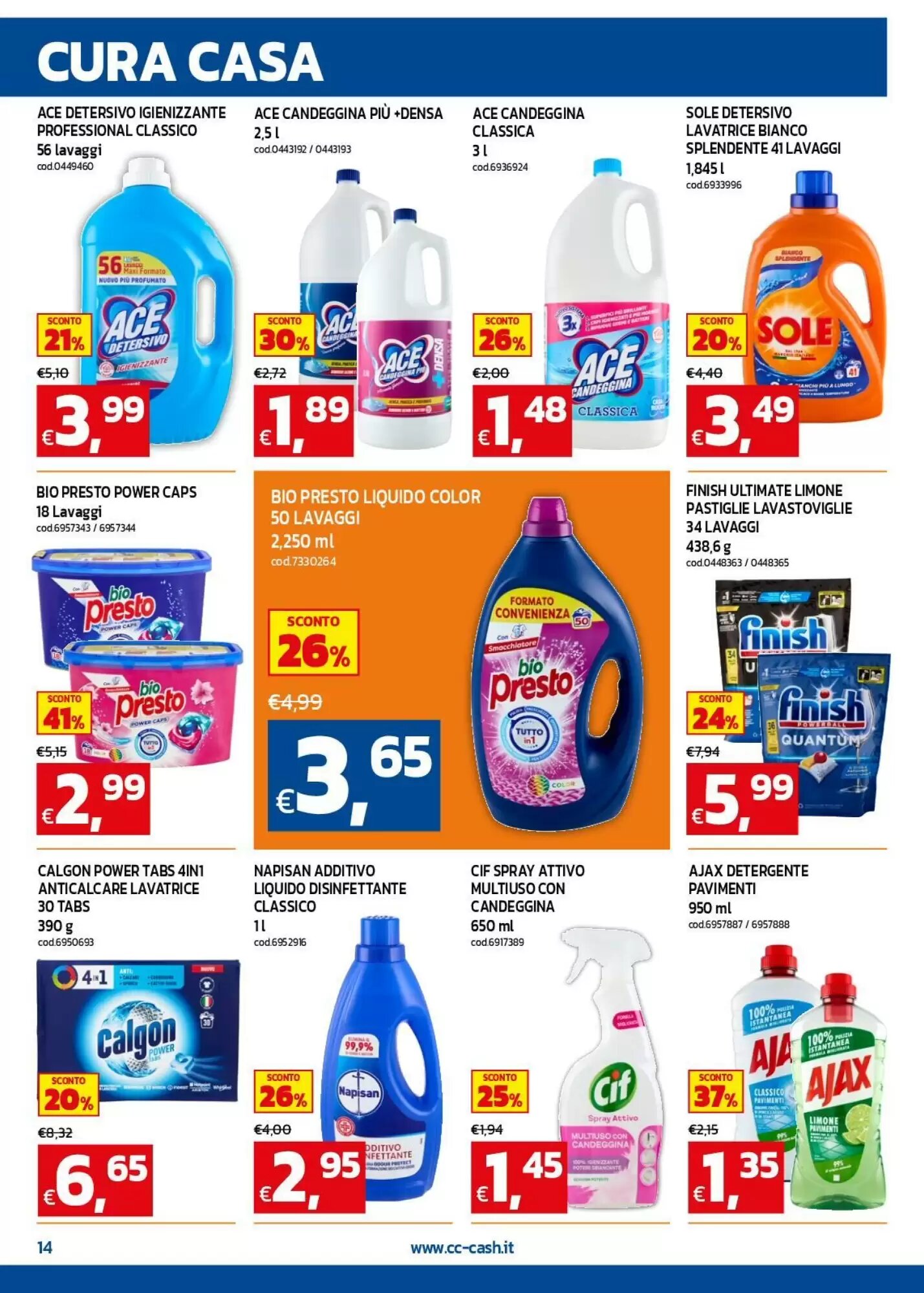 Volantino promozionale C+C maxigross  valide dal 21/09/2026 - Pagina 14.
