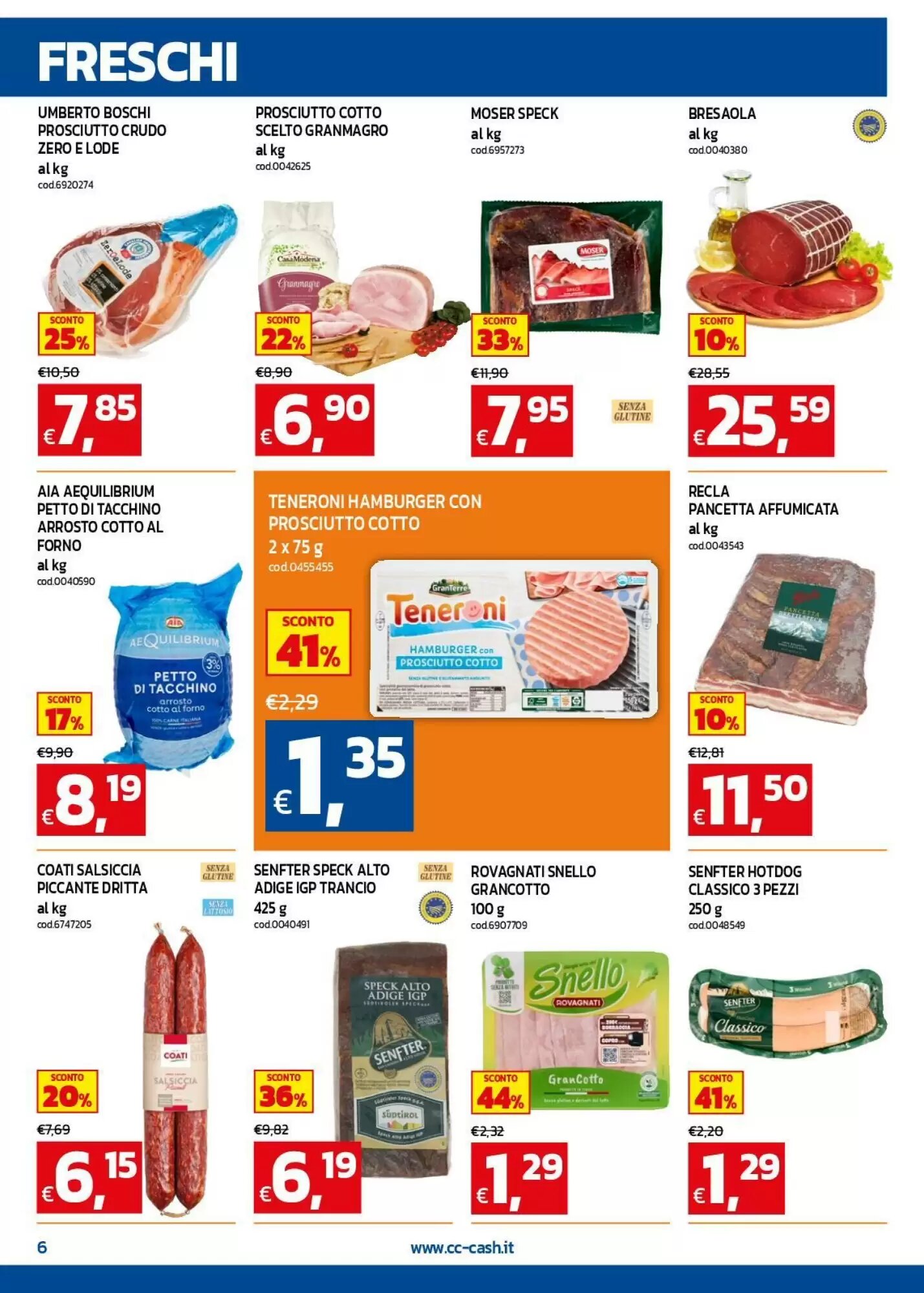 Volantino promozionale C+C maxigross  valide dal 21/09/2026 - Pagina 6.