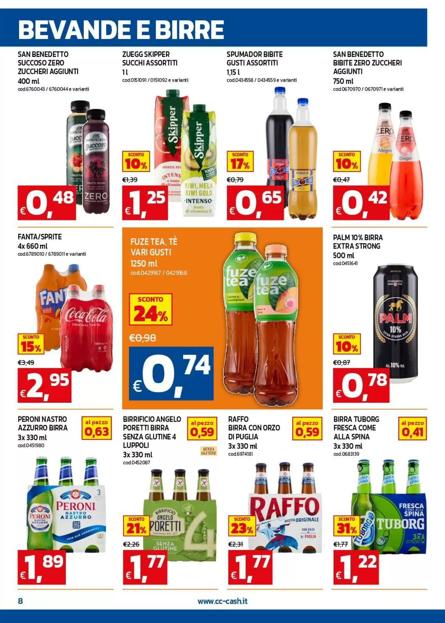 Volantino promozionale C+C maxigross  valide dal 21/09/2026 - Pagina 8.