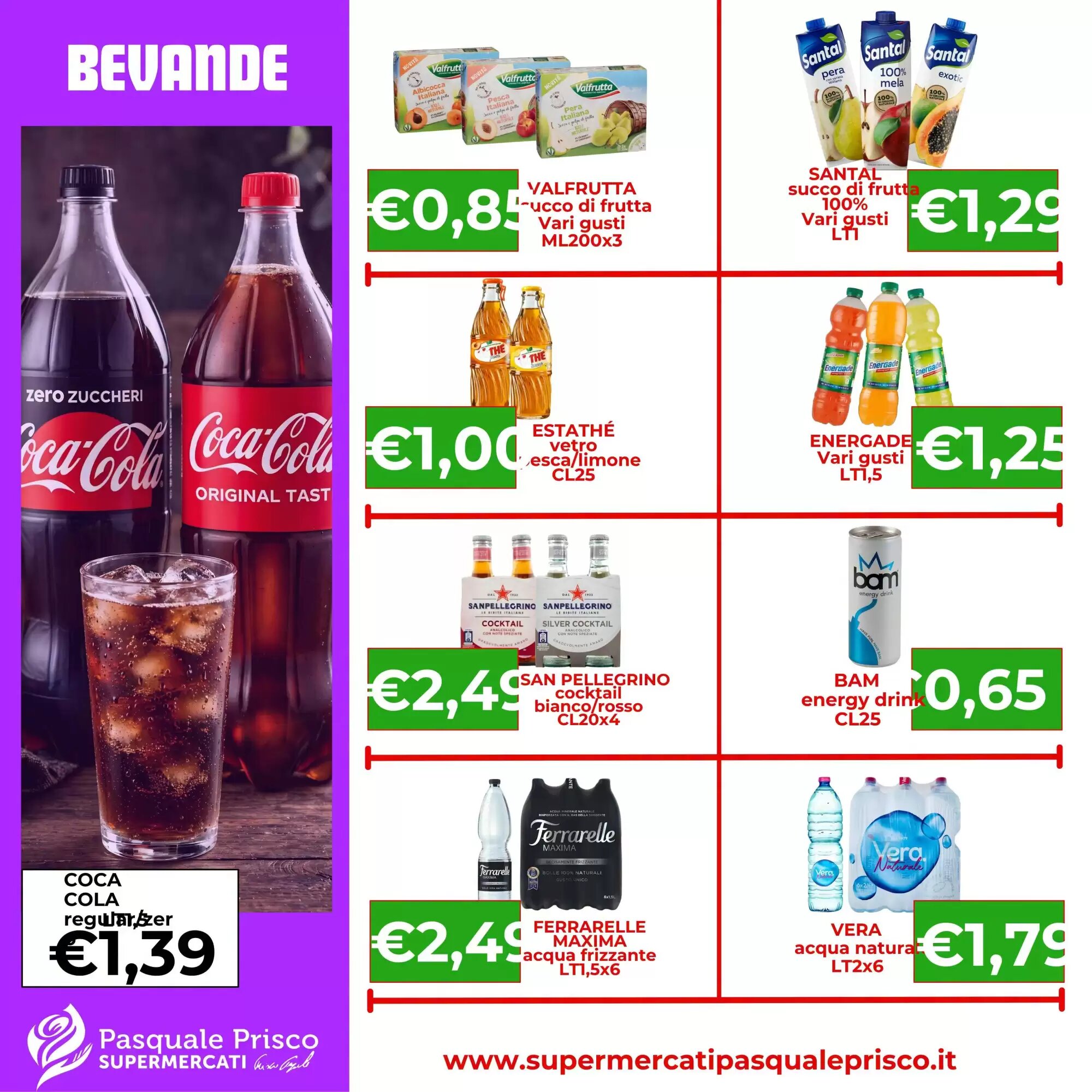 Volantino promozionale Supermercati Pasquale Prisco  valide dal 21/09/2026 - Pagina 5.