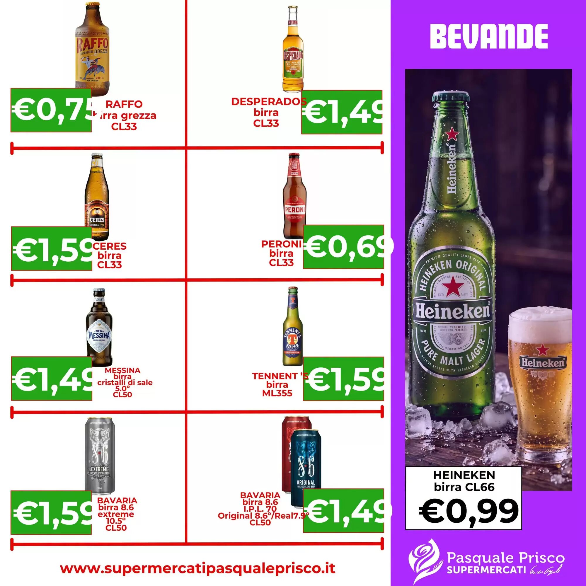 Volantino promozionale Supermercati Pasquale Prisco  valide dal 21/09/2026 - Pagina 6.