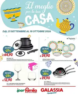 Volantino promozionale Galassia  valide dal 21/09/2026