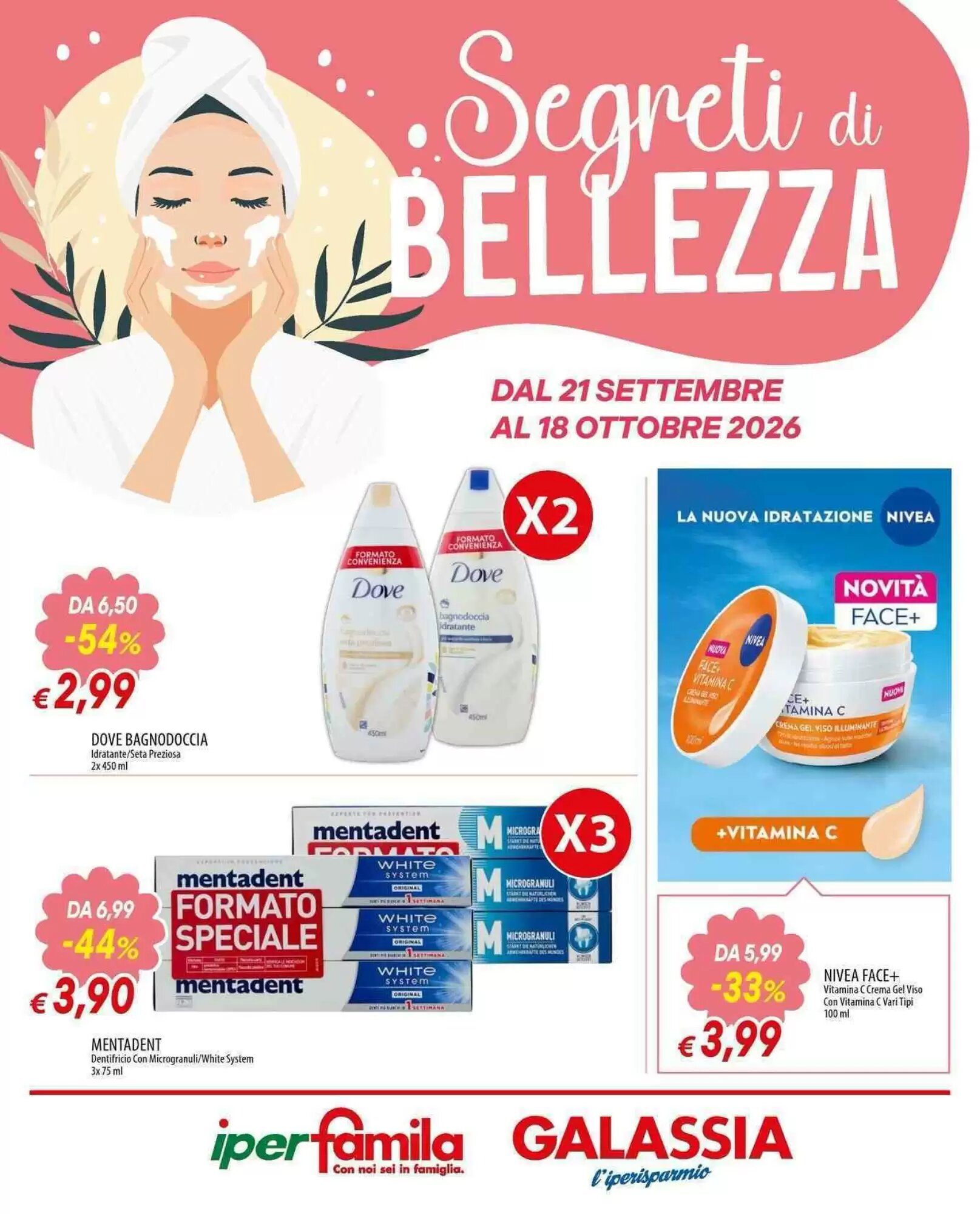 Volantino promozionale Galassia  valide dal 21/09/2026 - Pagina 1.