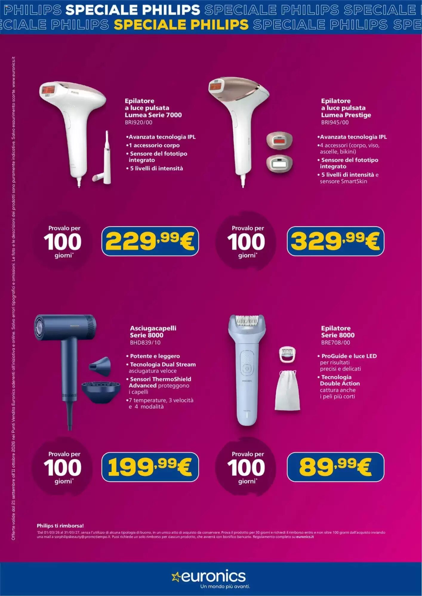 Volantino promozionale Euronics  valide dal 21/09/2026 - Pagina 6.