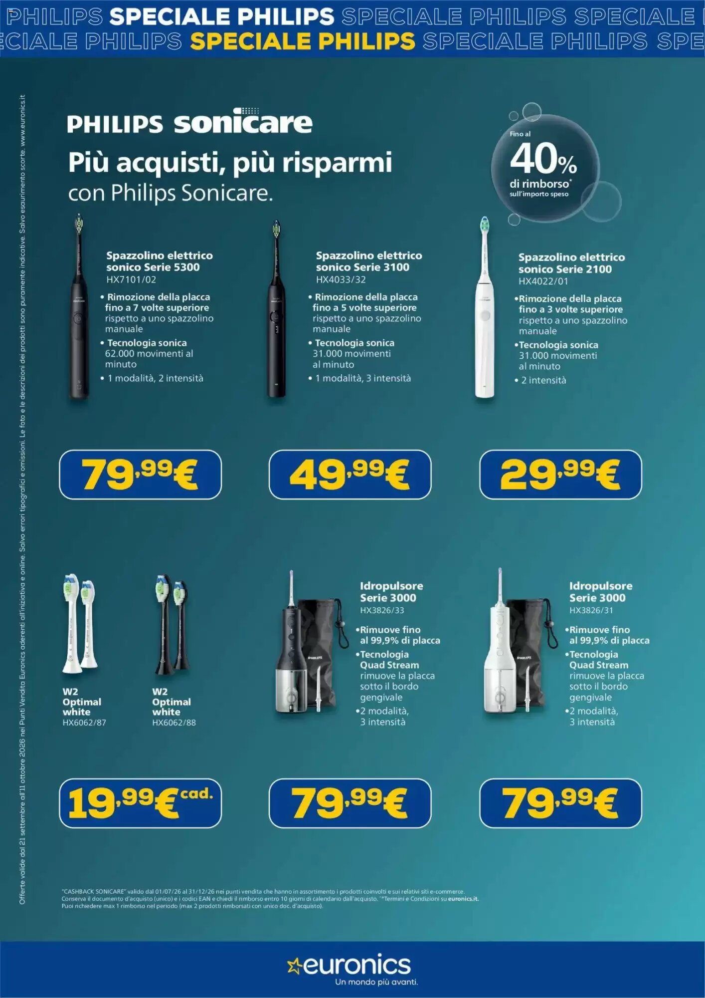 Volantino promozionale Euronics  valide dal 21/09/2026 - Pagina 7.