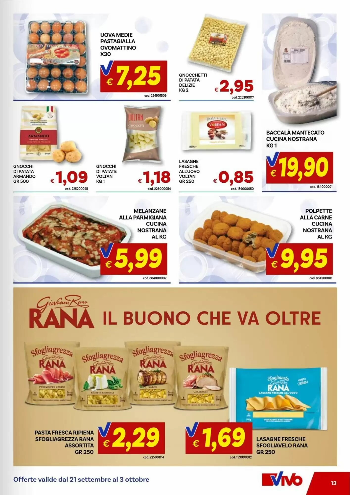 Volantino promozionale Vivo Supermercati  valide dal 21/09/2026 - Pagina 13.