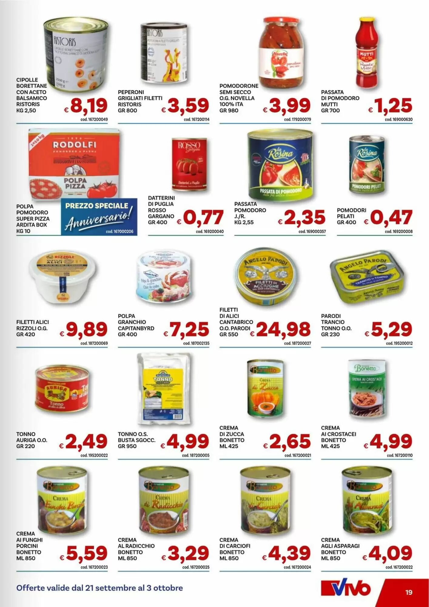 Volantino promozionale Vivo Supermercati  valide dal 21/09/2026 - Pagina 19.