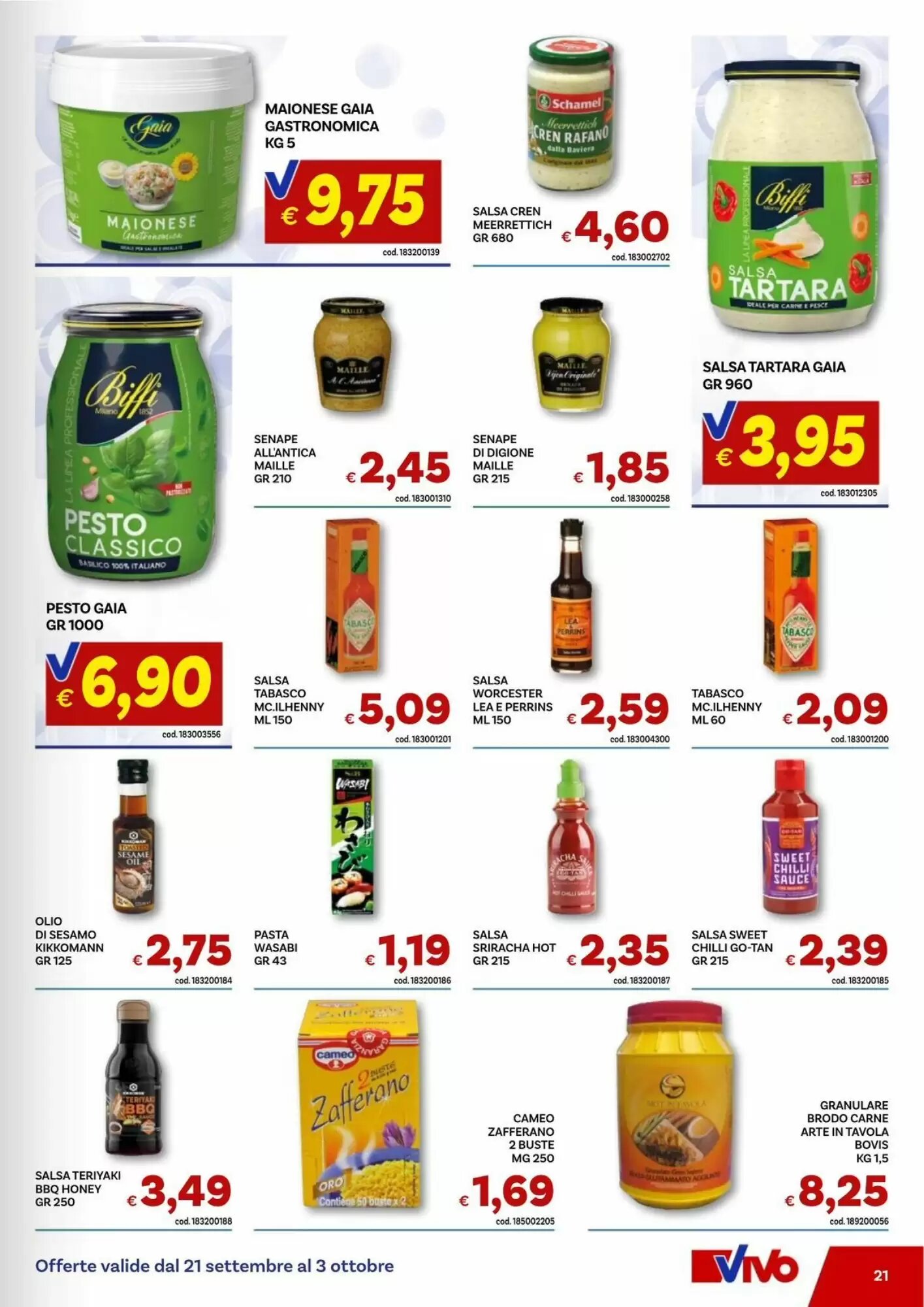 Volantino promozionale Vivo Supermercati  valide dal 21/09/2026 - Pagina 21.