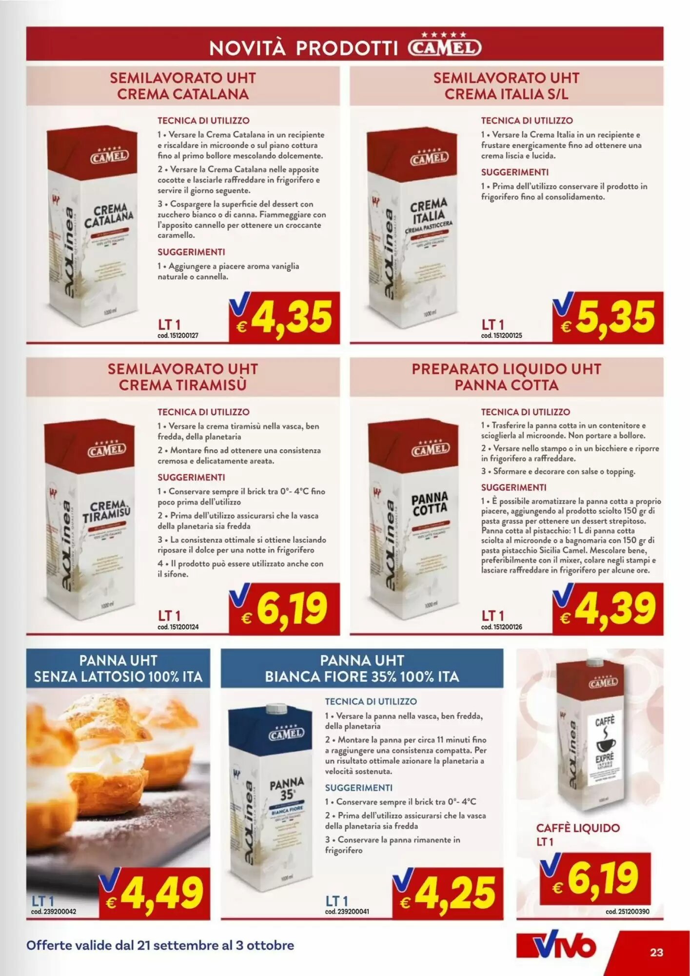 Volantino promozionale Vivo Supermercati  valide dal 21/09/2026 - Pagina 23.