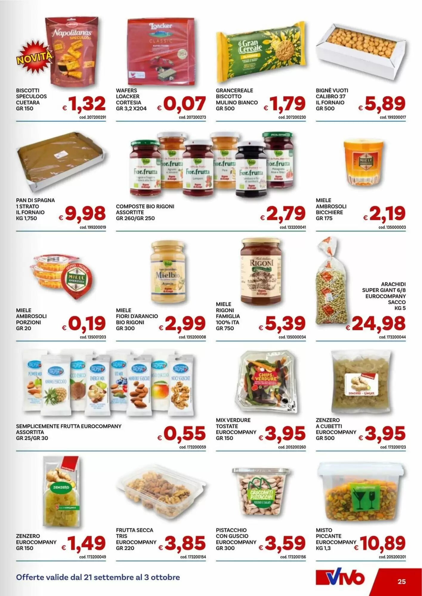 Volantino promozionale Vivo Supermercati  valide dal 21/09/2026 - Pagina 25.