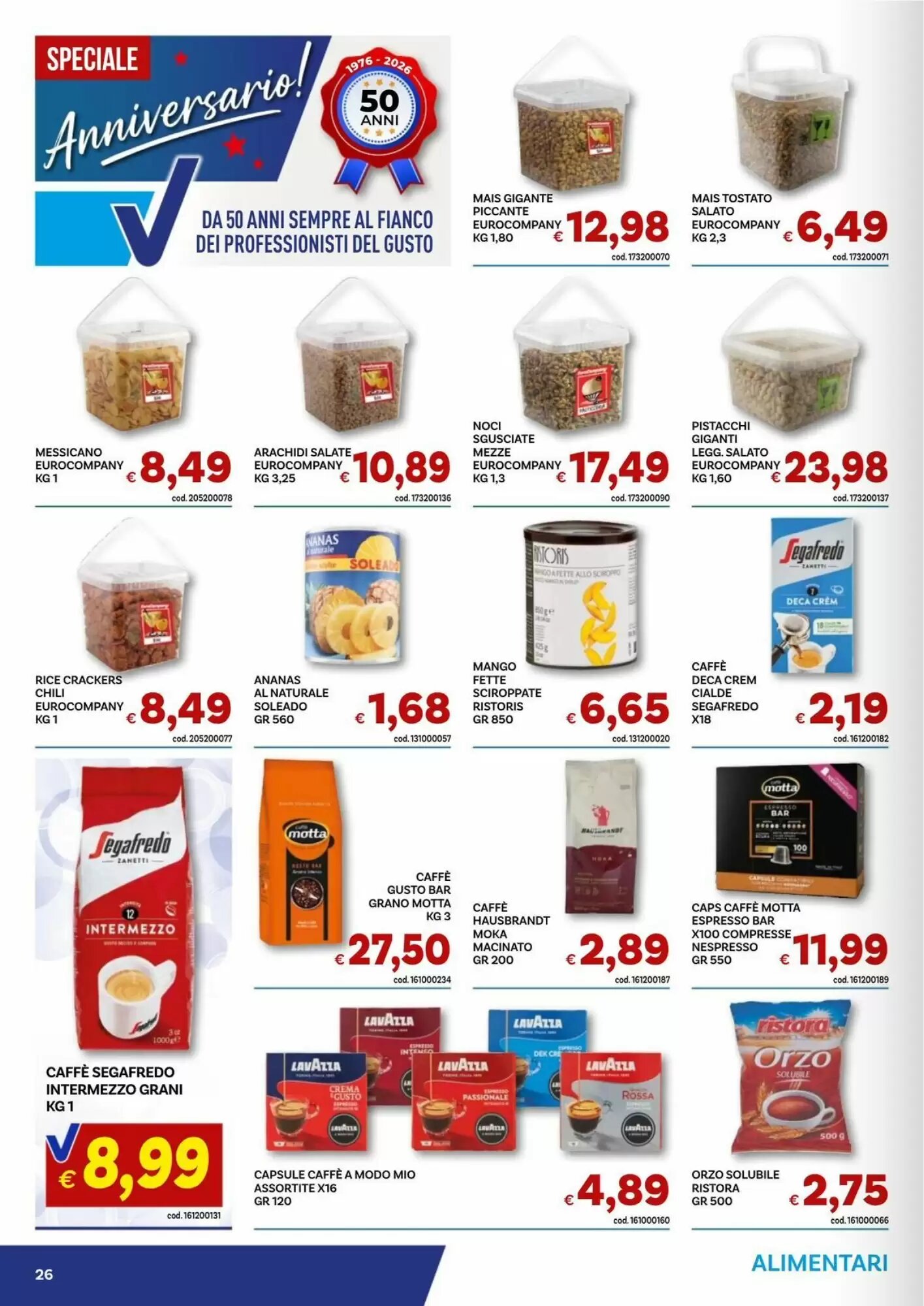 Volantino promozionale Vivo Supermercati  valide dal 21/09/2026 - Pagina 26.