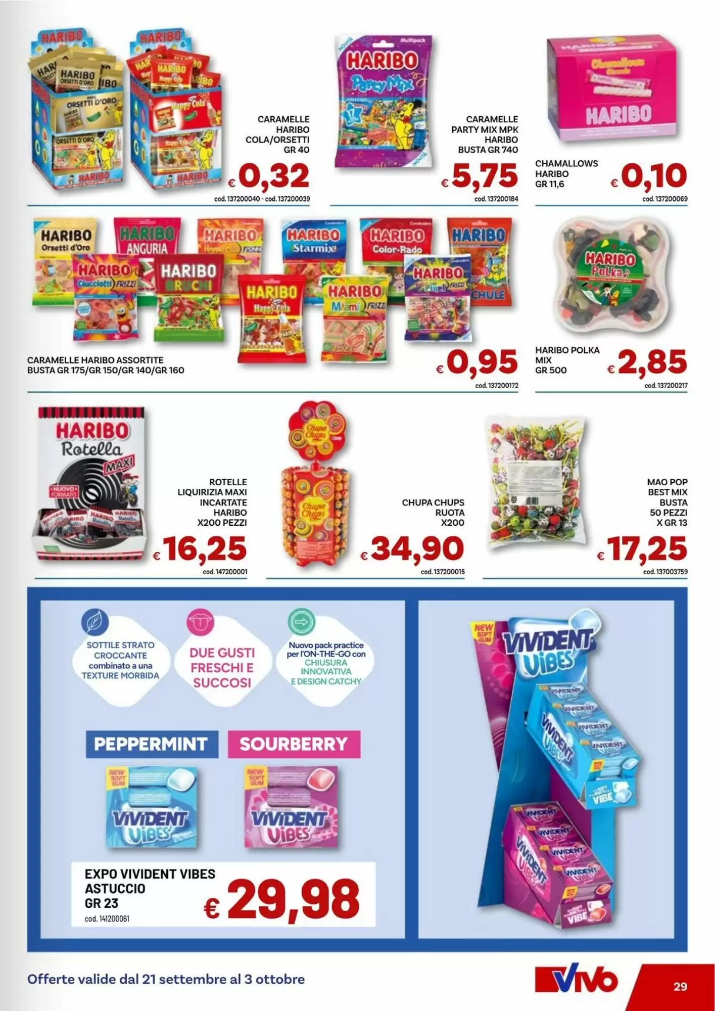 Volantino promozionale Vivo Supermercati  valide dal 21/09/2026 - Pagina 29.