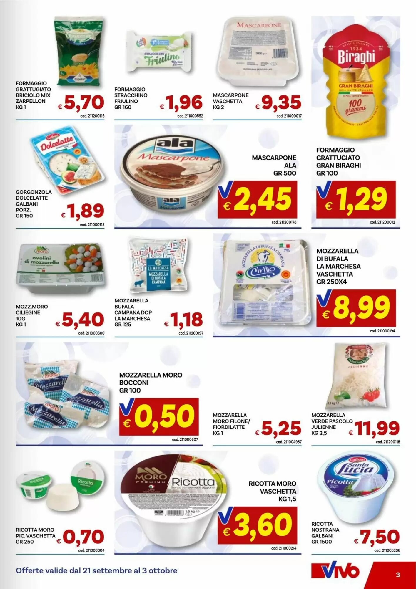 Volantino promozionale Vivo Supermercati  valide dal 21/09/2026 - Pagina 3.
