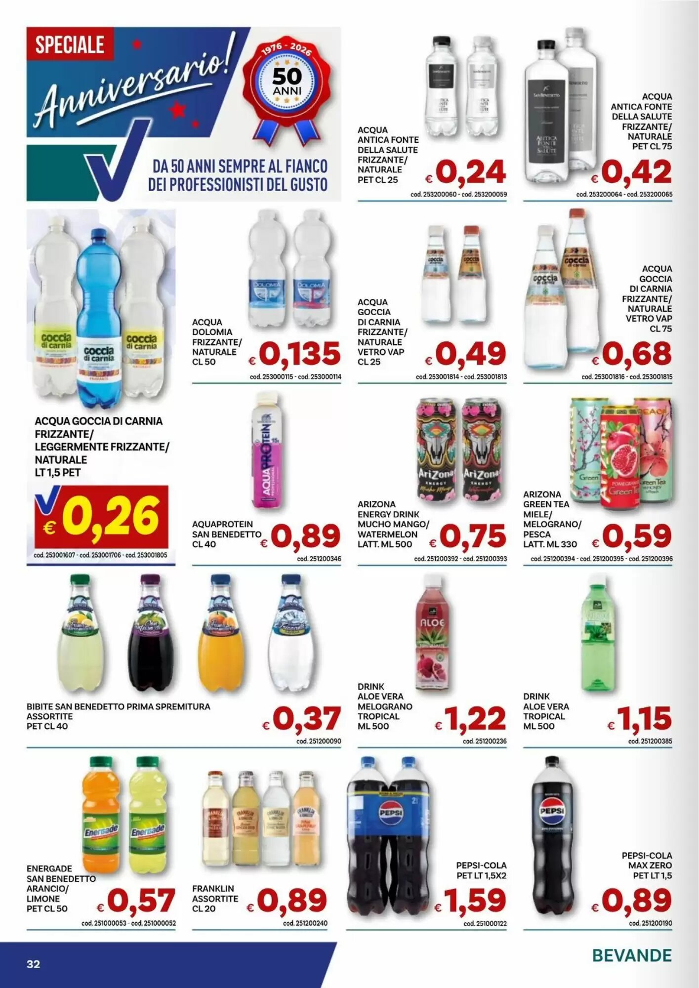 Volantino promozionale Vivo Supermercati  valide dal 21/09/2026 - Pagina 32.