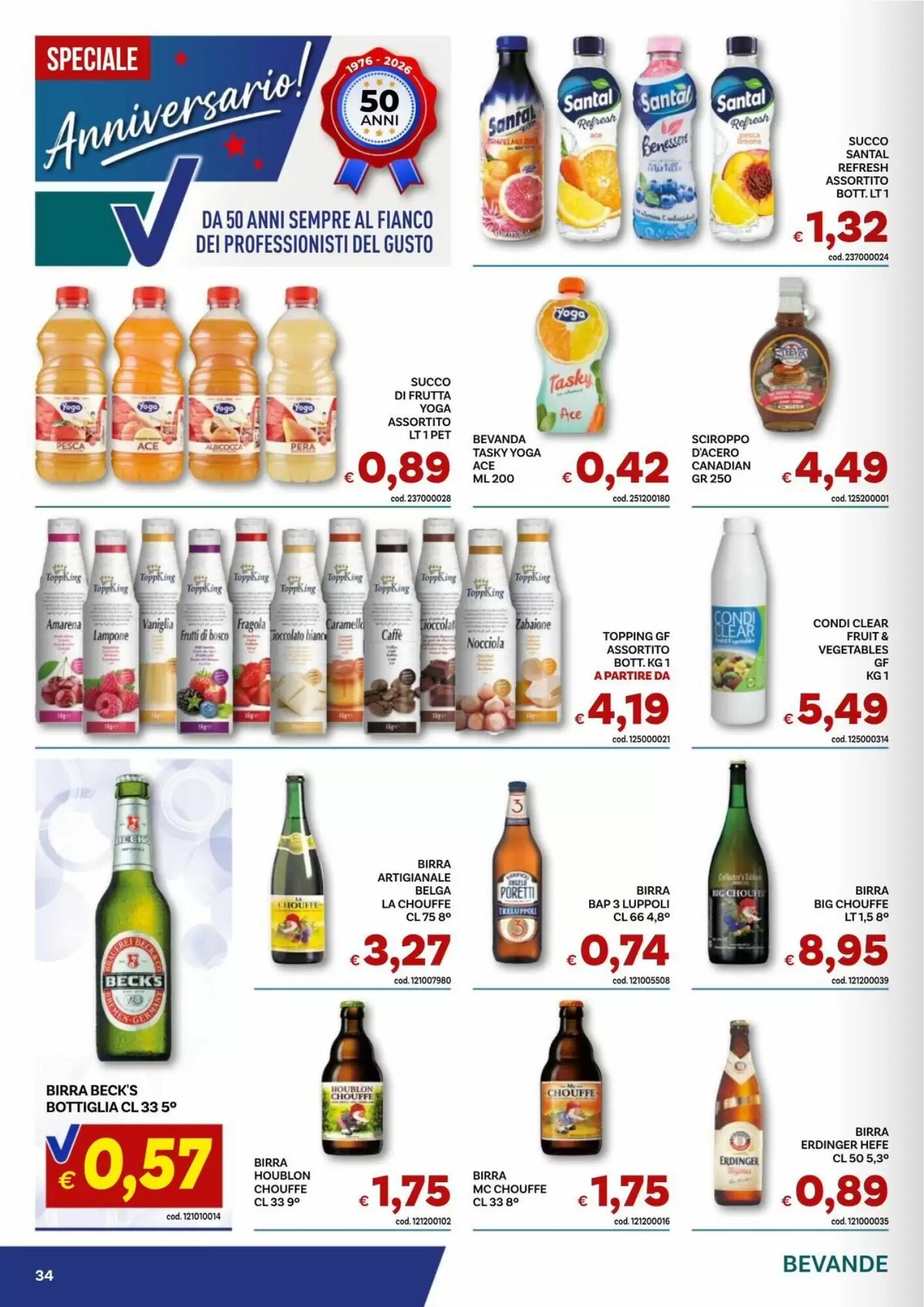 Volantino promozionale Vivo Supermercati  valide dal 21/09/2026 - Pagina 34.