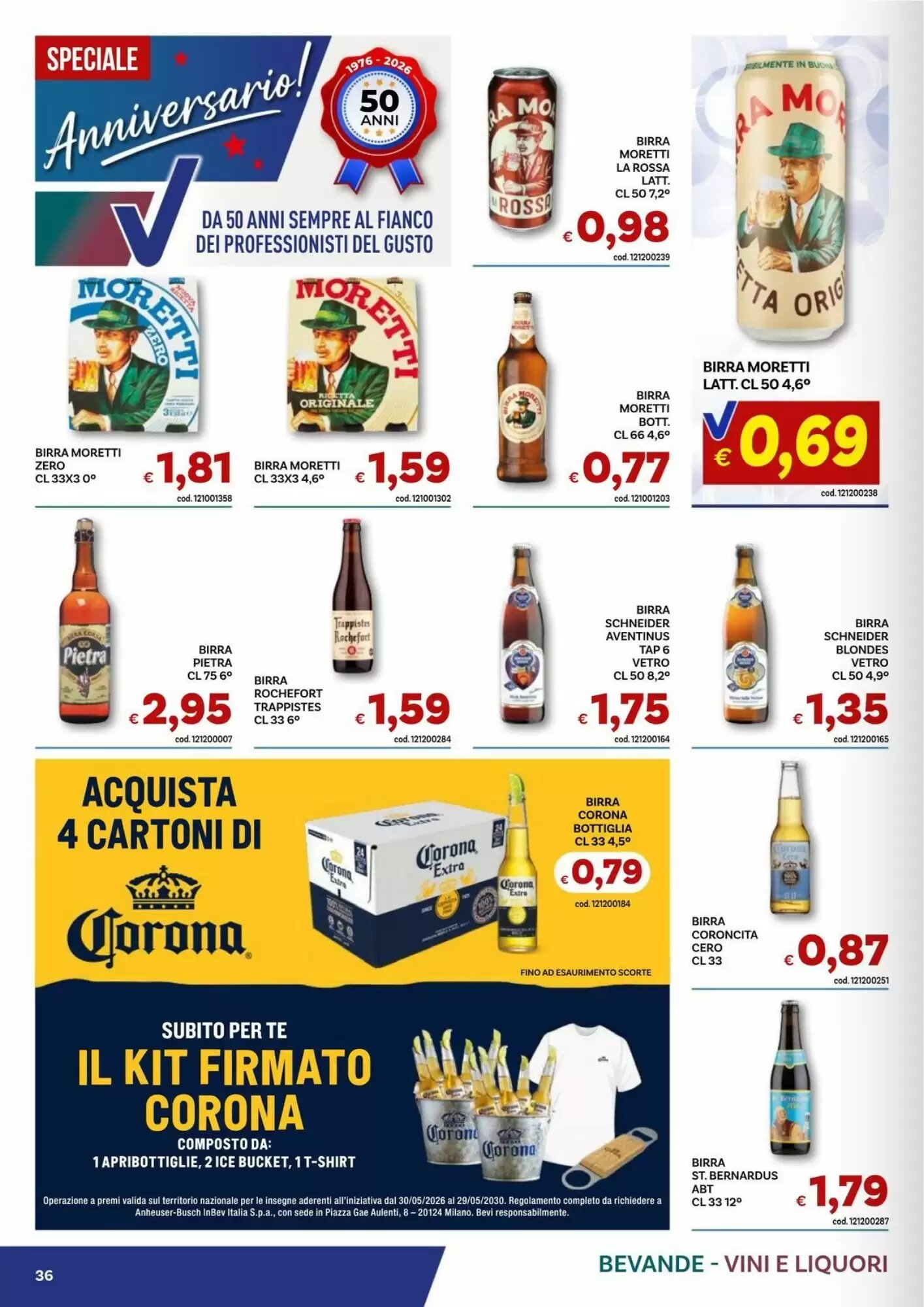 Volantino promozionale Vivo Supermercati  valide dal 21/09/2026 - Pagina 36.