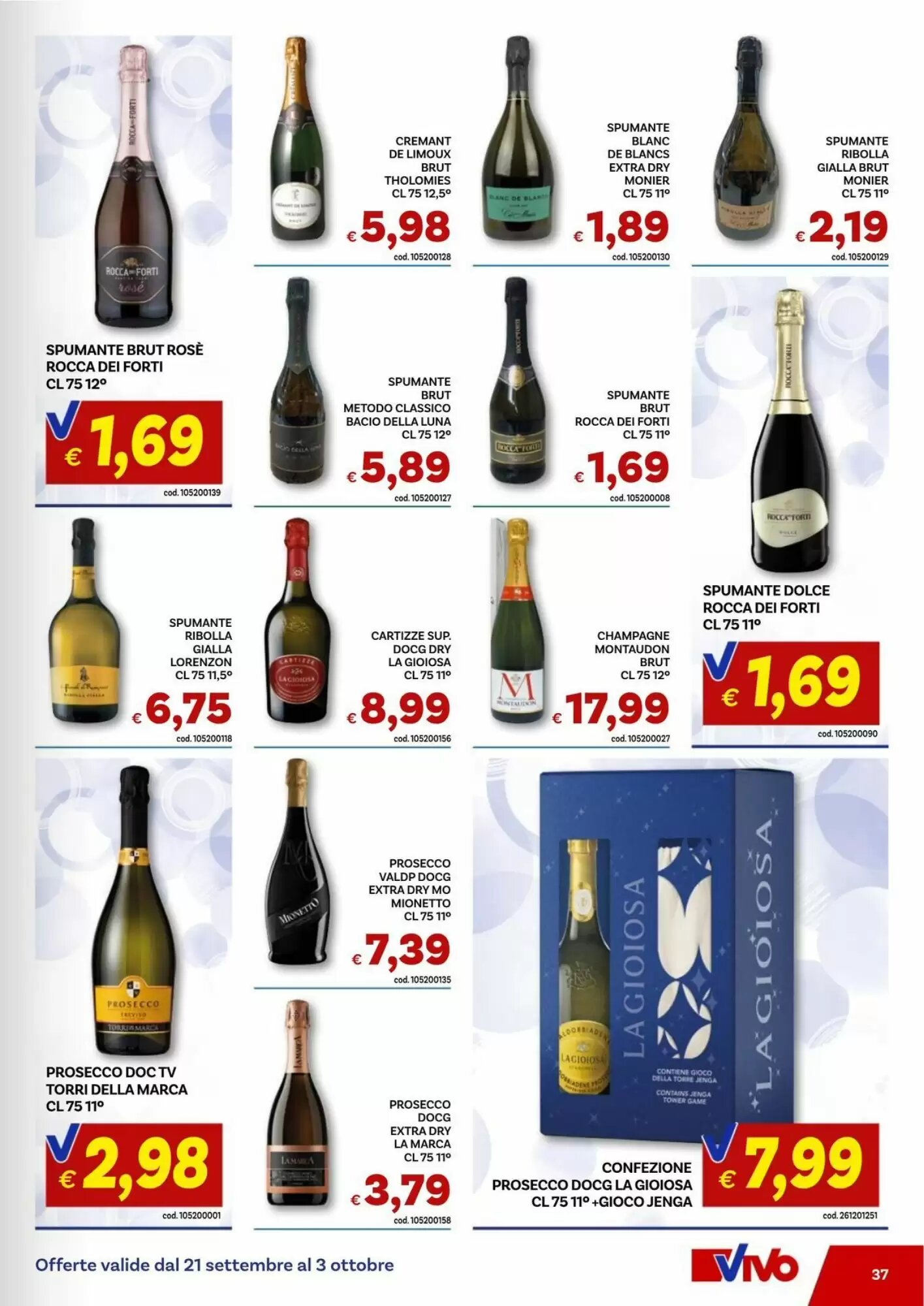 Volantino promozionale Vivo Supermercati  valide dal 21/09/2026 - Pagina 37.