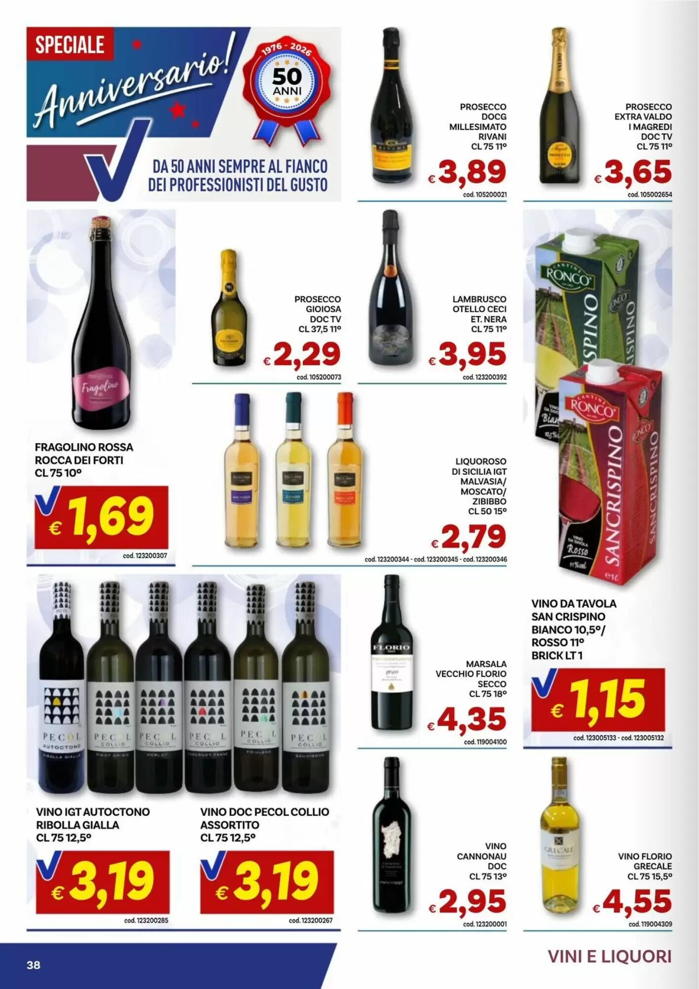 Volantino promozionale Vivo Supermercati  valide dal 21/09/2026 - Pagina 38.