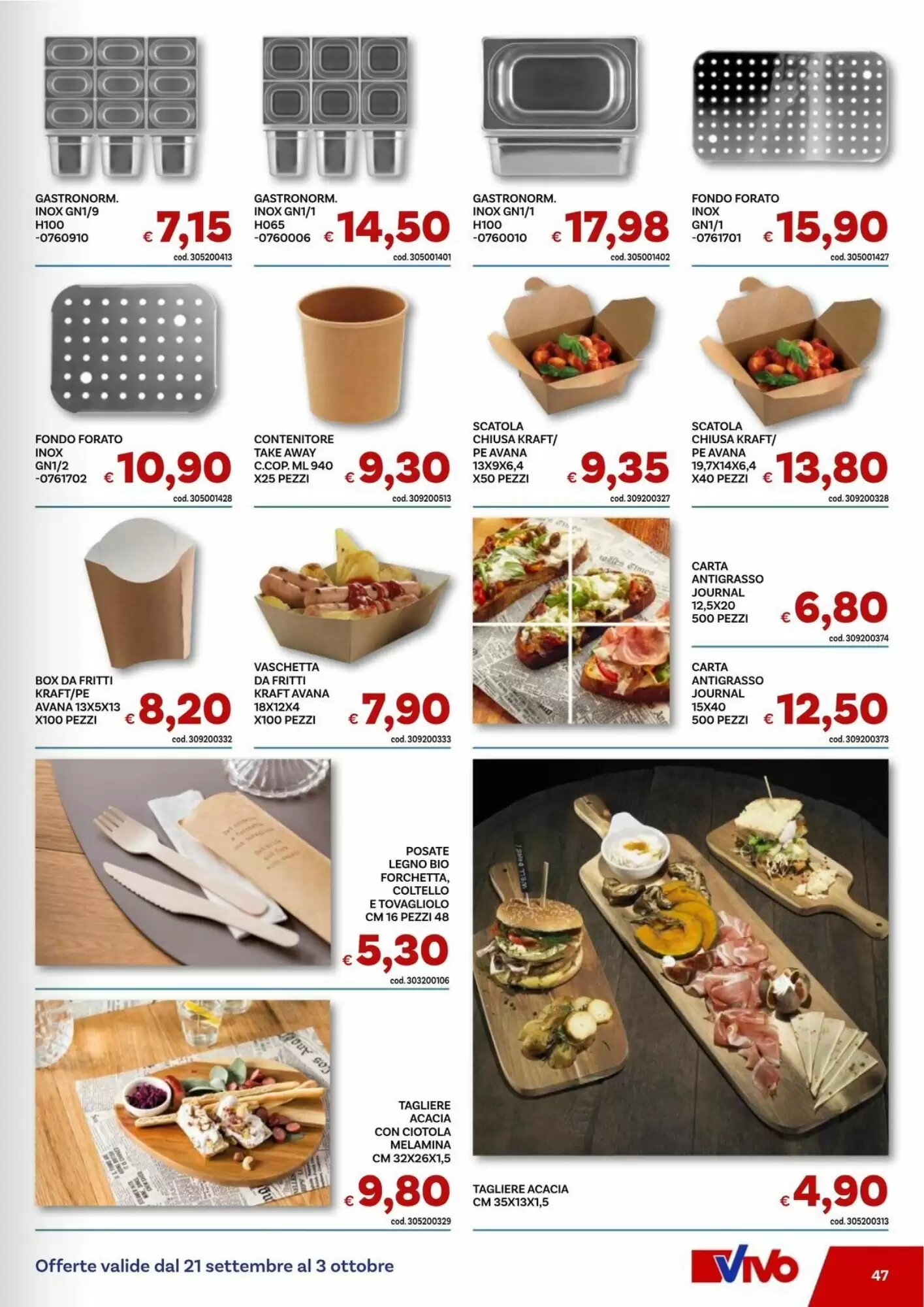 Volantino promozionale Vivo Supermercati  valide dal 21/09/2026 - Pagina 47.