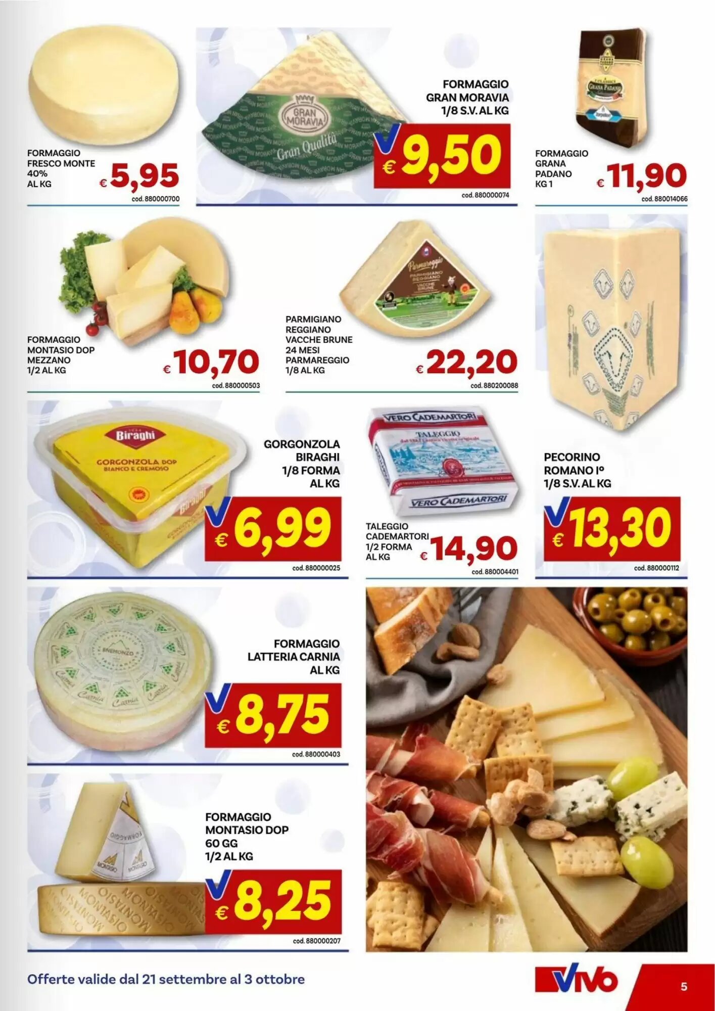 Volantino promozionale Vivo Supermercati  valide dal 21/09/2026 - Pagina 5.