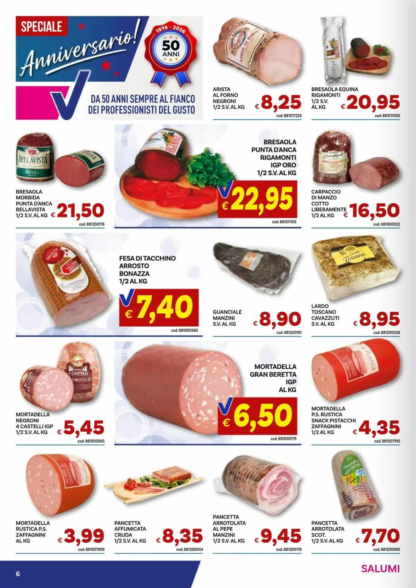 Volantino promozionale Vivo Supermercati  valide dal 21/09/2026 - Pagina 6.