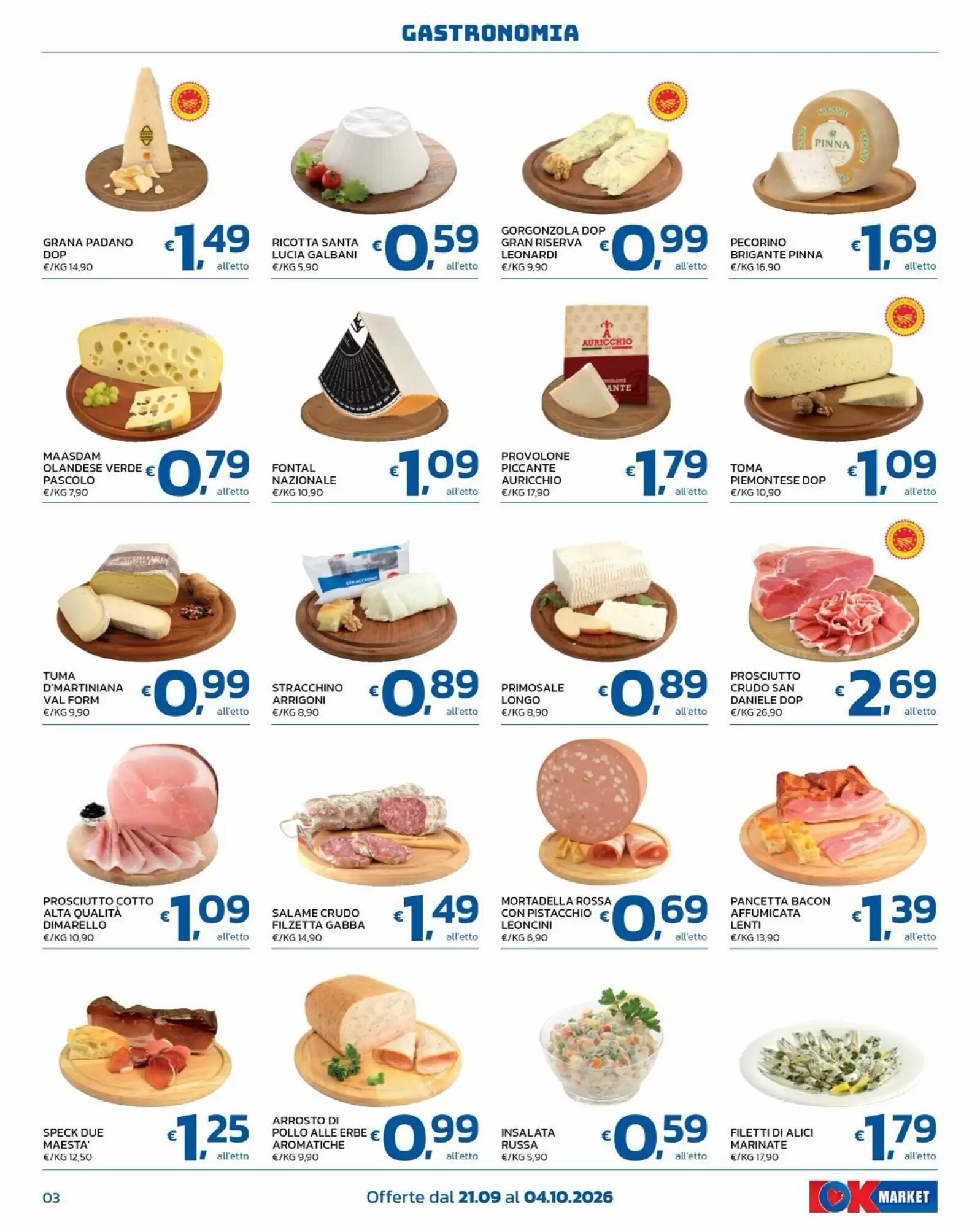 Volantino promozionale Ok Market  valide dal 21/09/2026 - Pagina 3.