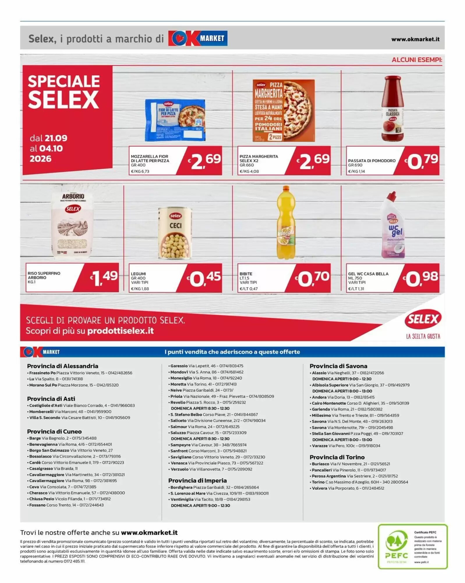 Volantino promozionale Ok Market  valide dal 21/09/2026 - Pagina 8.