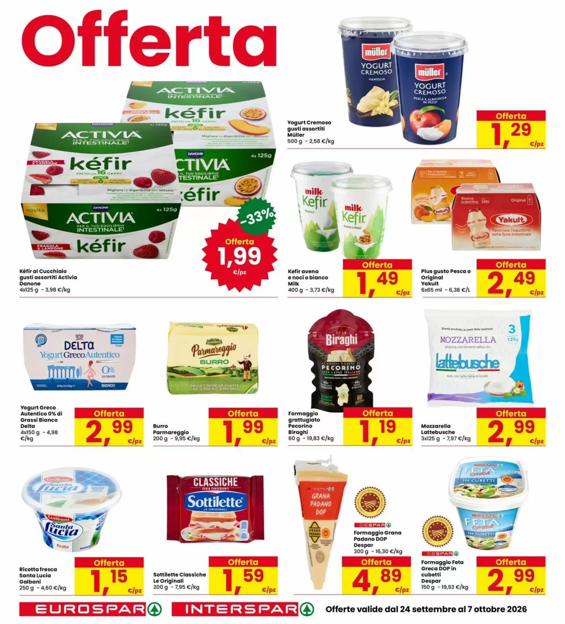Volantino promozionale Eurospar  valide dal 21/09/2026 - Pagina 14.