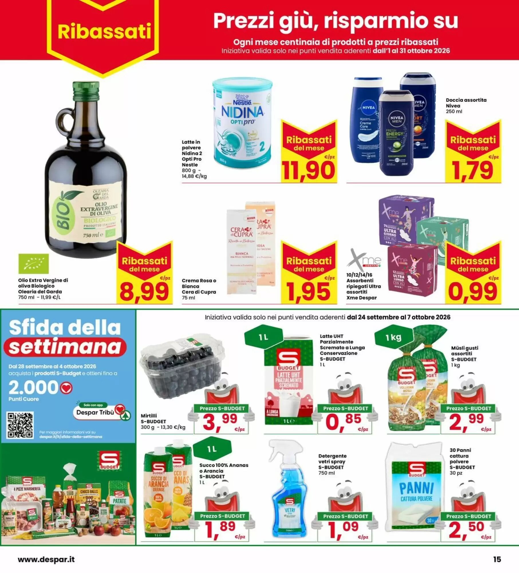 Volantino promozionale Eurospar  valide dal 21/09/2026 - Pagina 15.