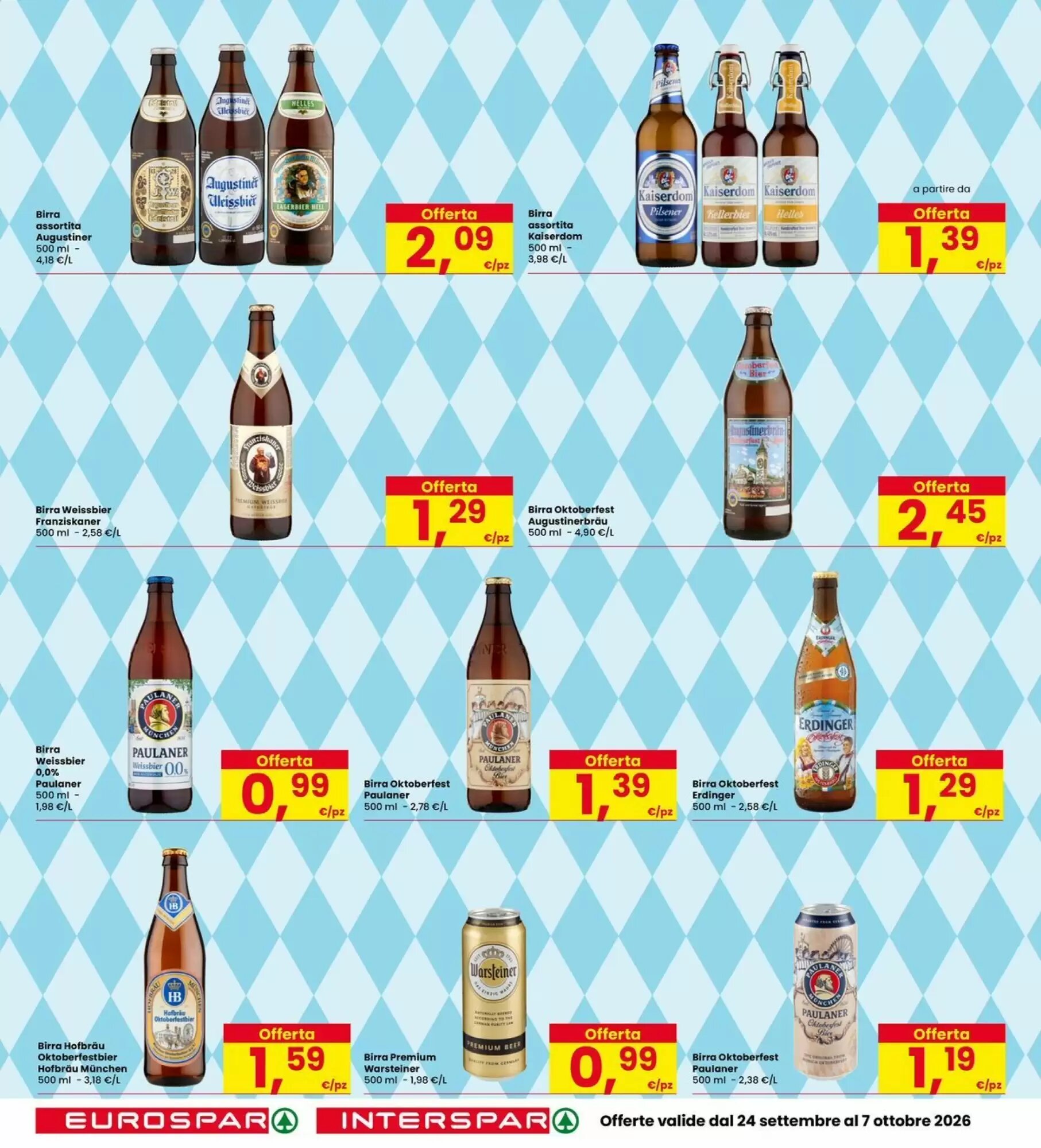 Volantino promozionale Eurospar  valide dal 21/09/2026 - Pagina 16.