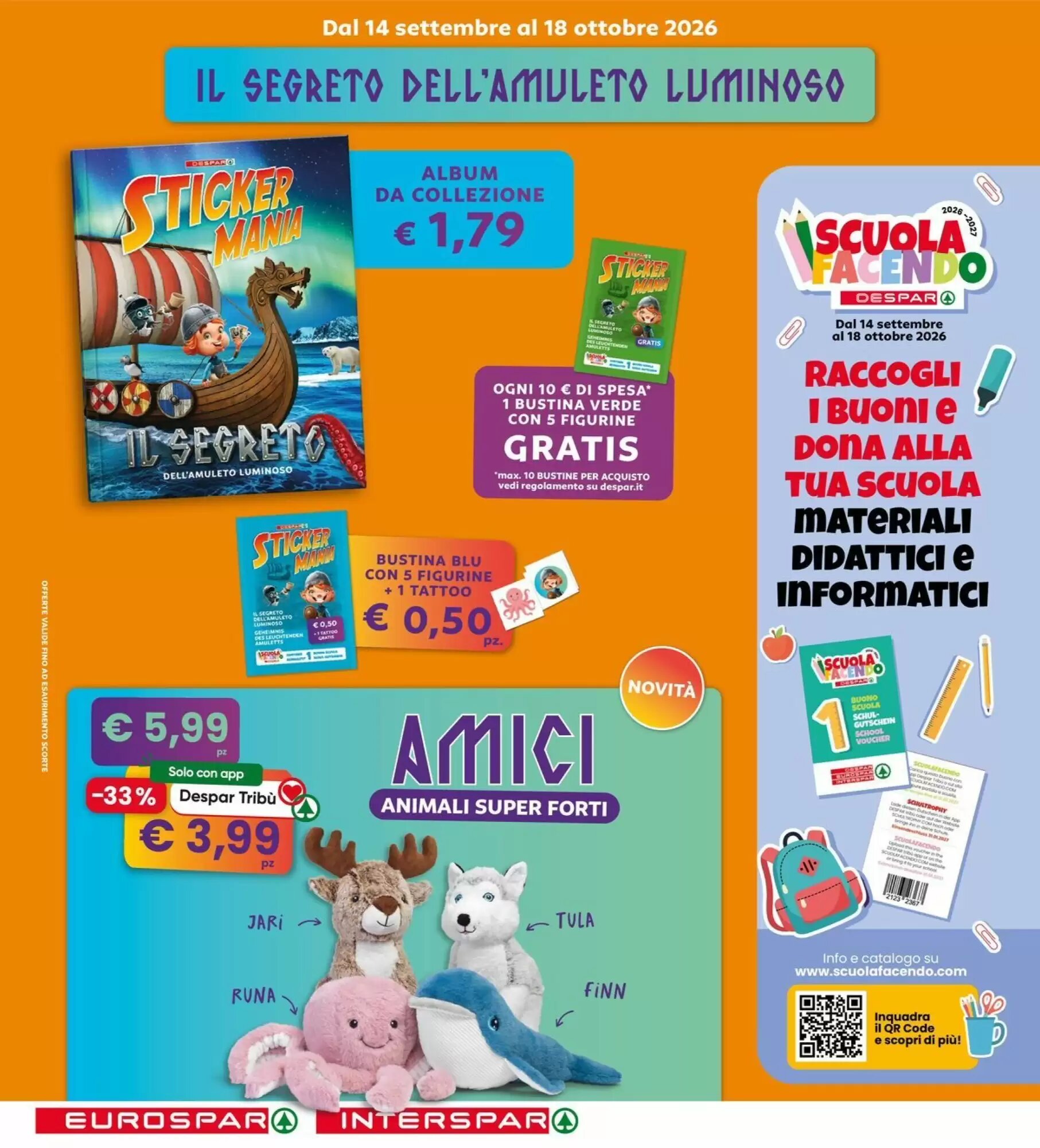 Volantino promozionale Eurospar  valide dal 21/09/2026 - Pagina 18.