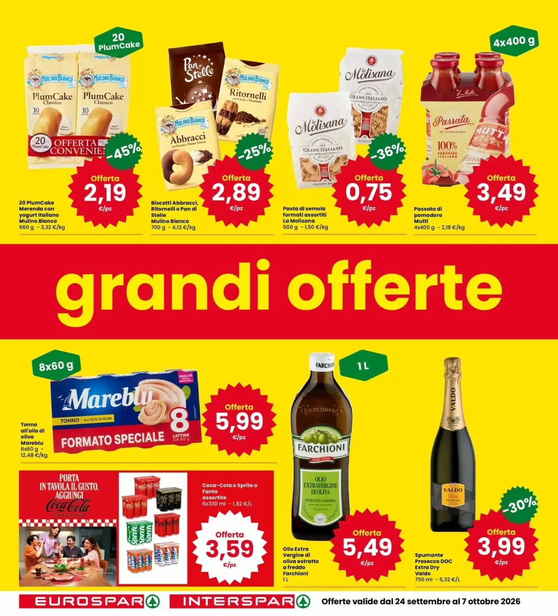 Volantino promozionale Eurospar  valide dal 21/09/2026 - Pagina 2.