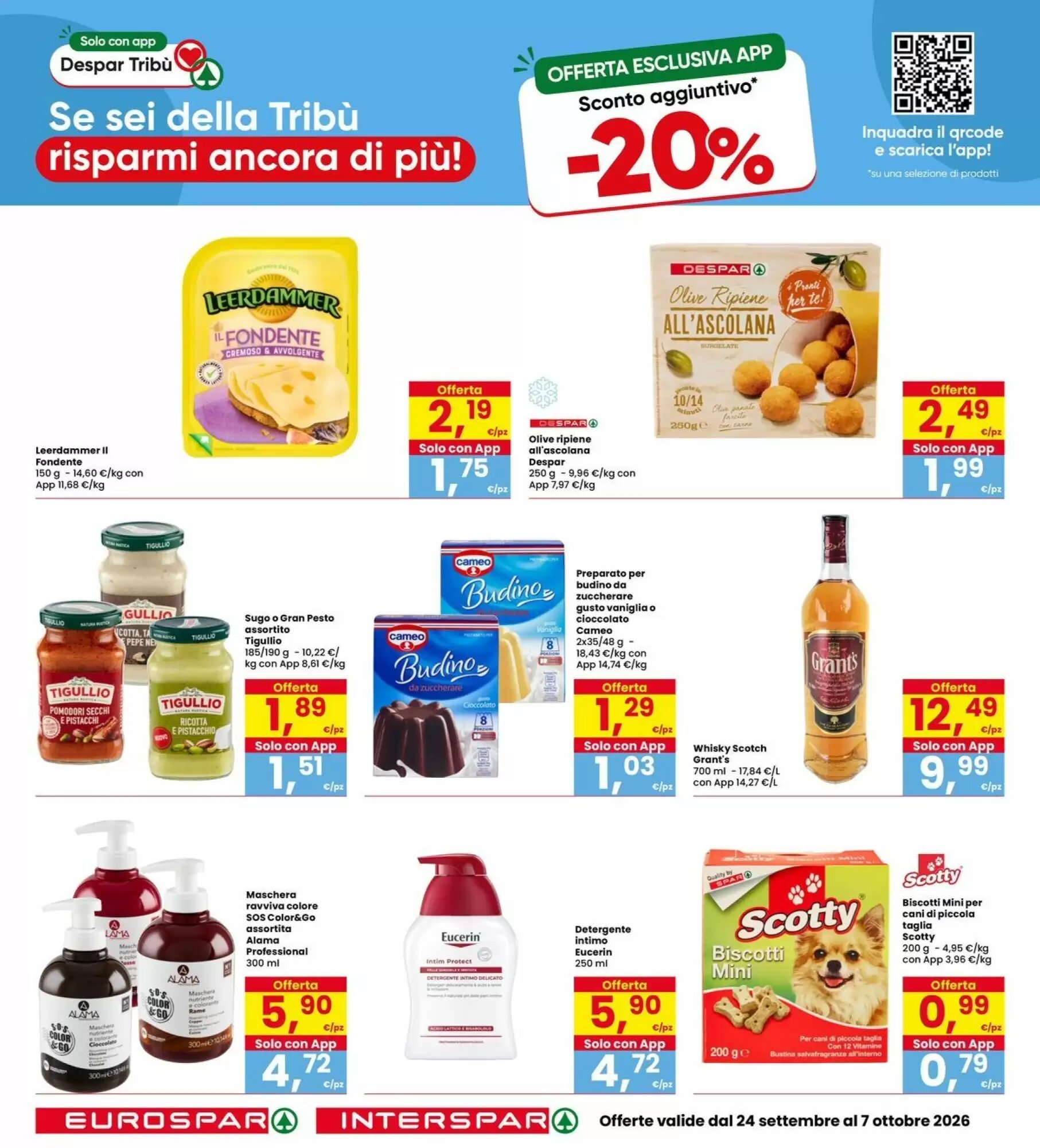 Volantino promozionale Eurospar  valide dal 21/09/2026 - Pagina 22.