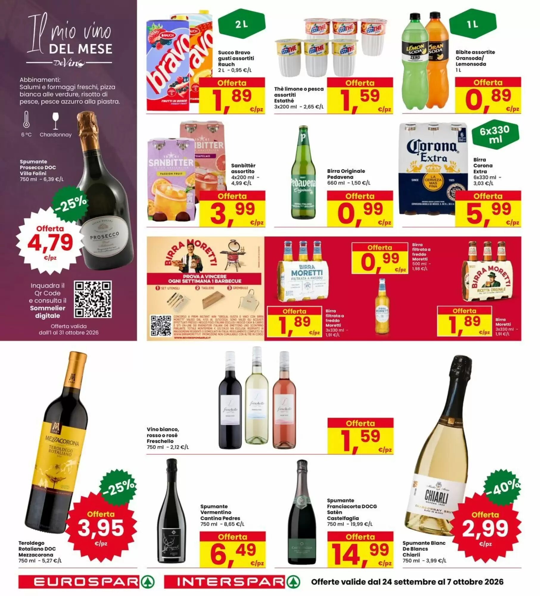 Volantino promozionale Eurospar  valide dal 21/09/2026 - Pagina 24.