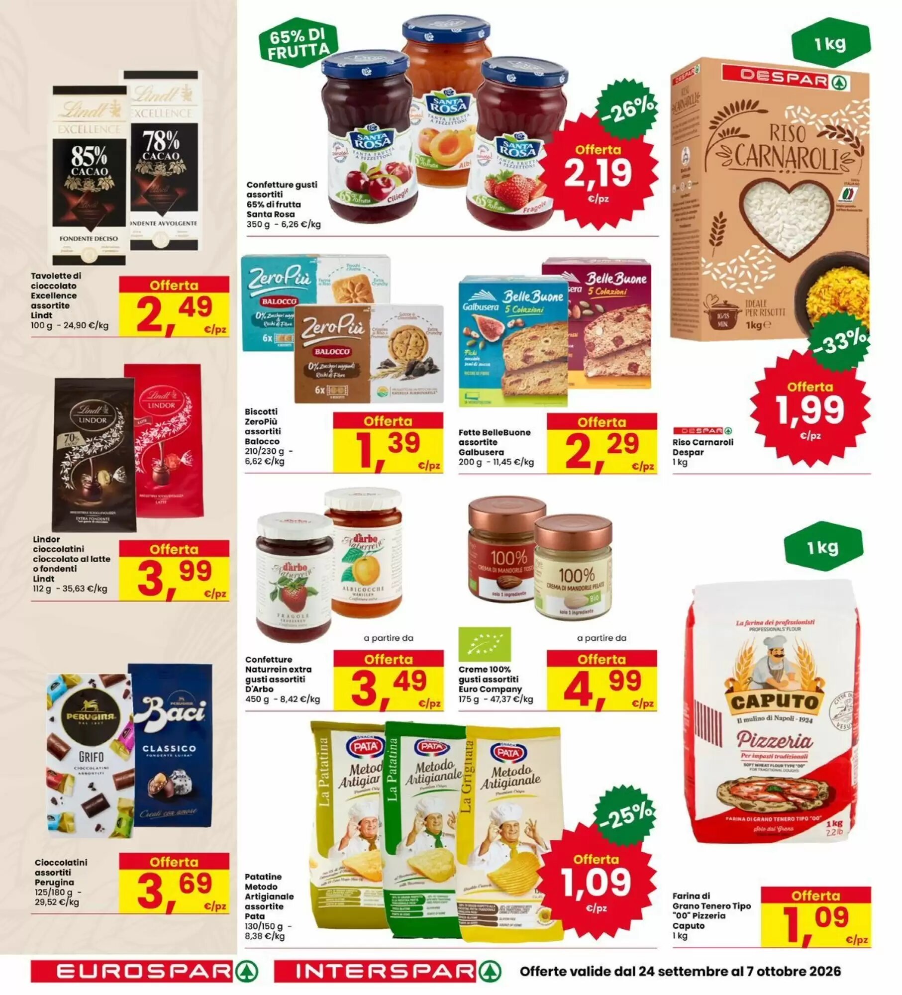 Volantino promozionale Eurospar  valide dal 21/09/2026 - Pagina 26.