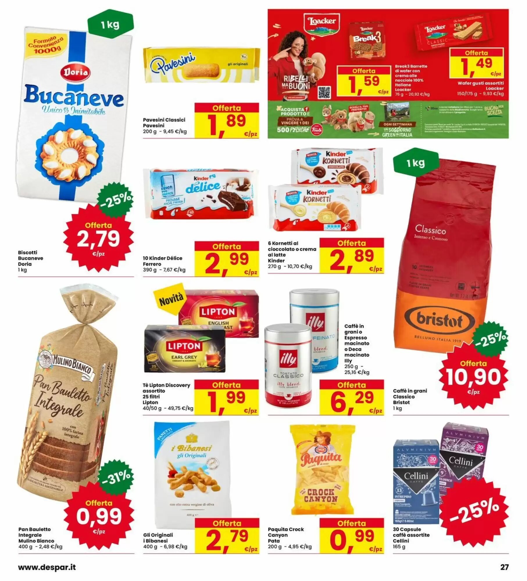 Volantino promozionale Eurospar  valide dal 21/09/2026 - Pagina 27.