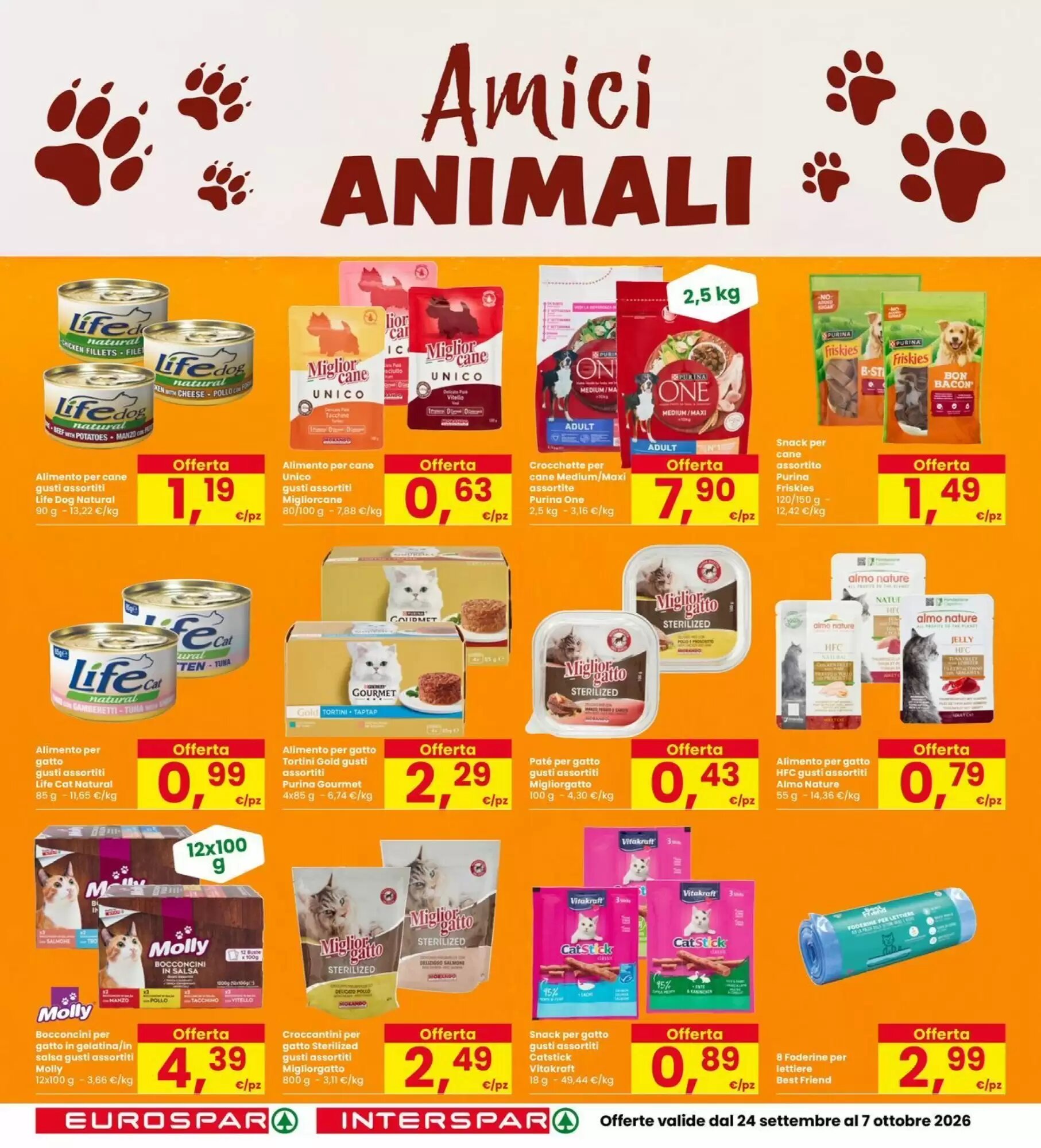 Volantino promozionale Eurospar  valide dal 21/09/2026 - Pagina 28.