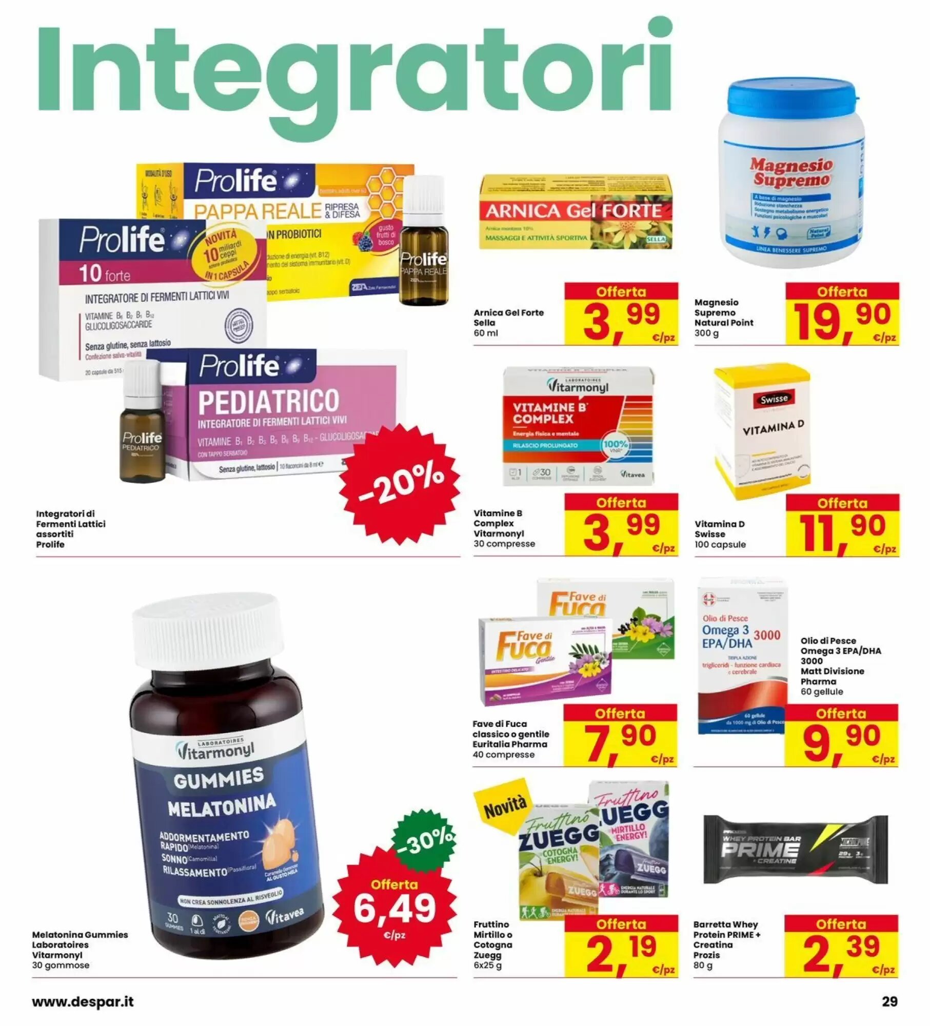 Volantino promozionale Eurospar  valide dal 21/09/2026 - Pagina 29.